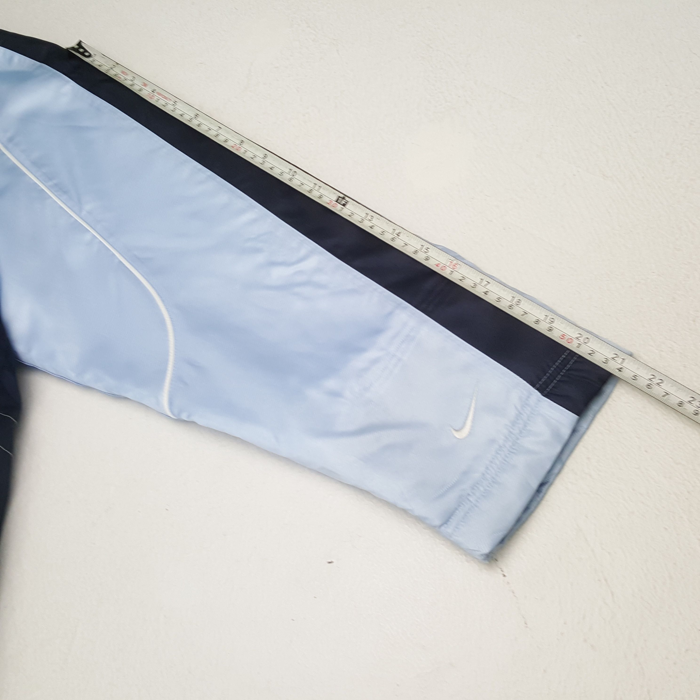 Nike × Vintage Vintage NIKE Big Swoosh Design Sportswear Long Jacket Size US M / EU 48-50 / 2 - 6 Thumbnail