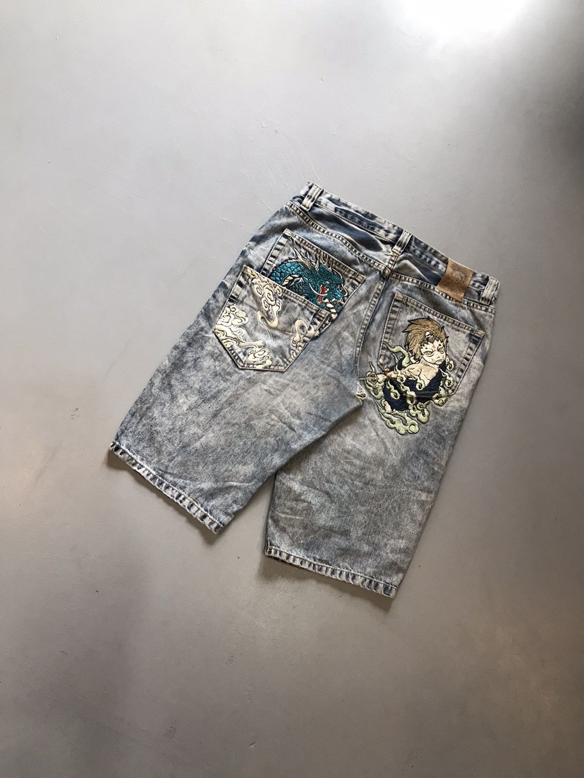 Japanese Brand Vintage Jizo embroidered denim Size US 34 / EU 50 - 11 Thumbnail