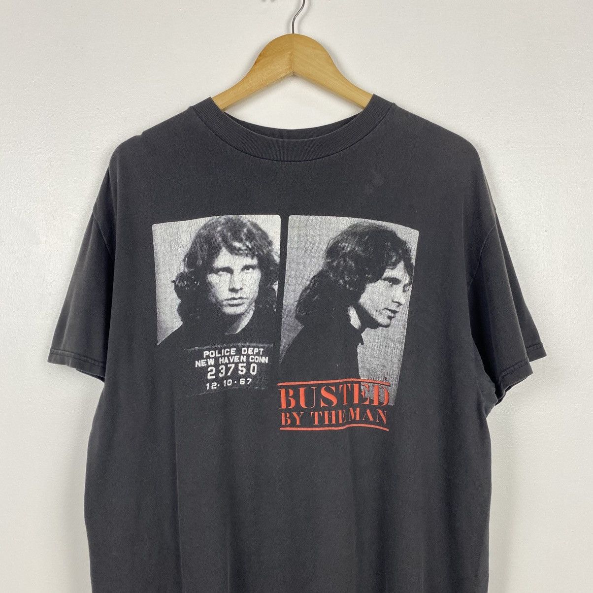 Band Tees × Vintage Vintage Jim Morrison The Doors Band T-Shirt Size US L / EU 52-54 / 3 - 2 Thumbnail