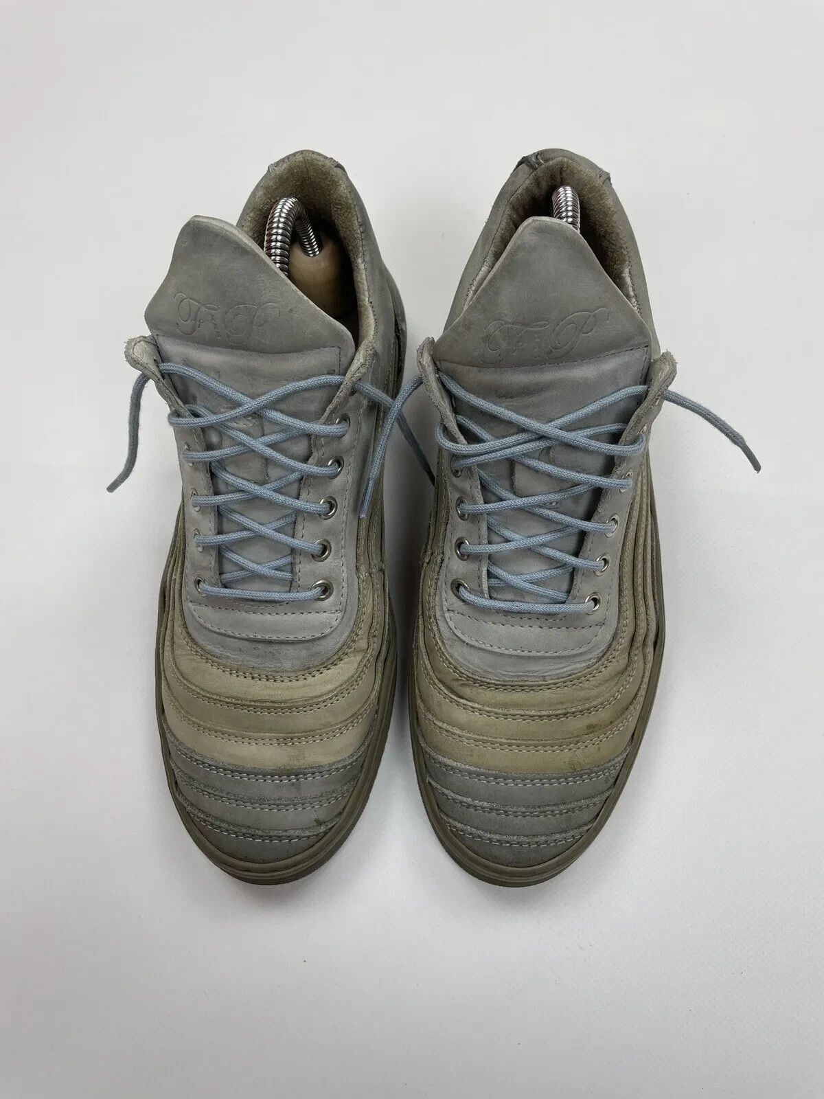 Filling Pieces Filling Pieces Low Top Sneaker Womens Green Blue size 38 Size US 8 / IT 38 - 5 Thumbnail