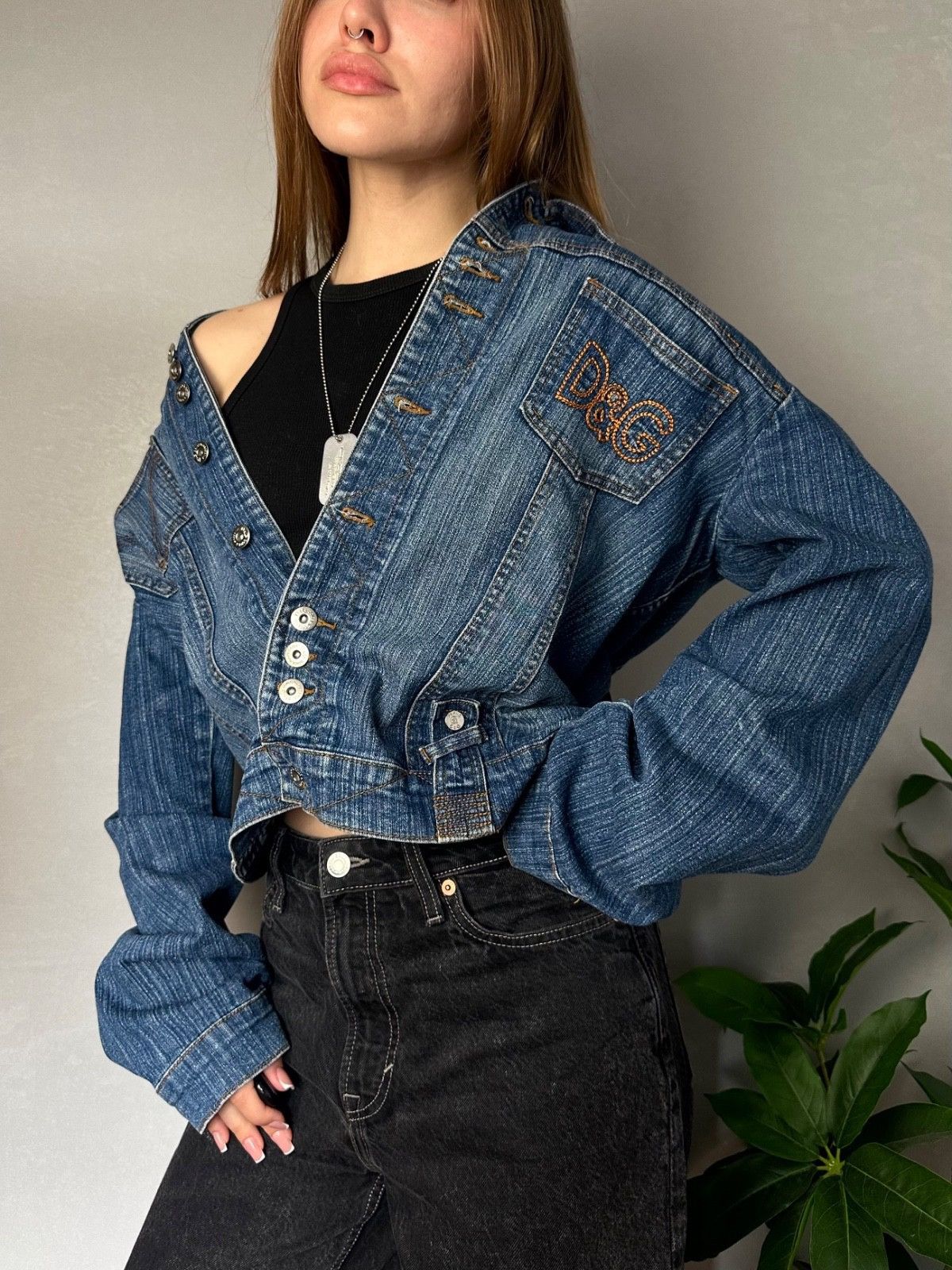 Dolce & Gabbana Dolce & Gabanna | Denim Jacket Size XS / US 0-2 / IT 36-38 - 2 Thumbnail