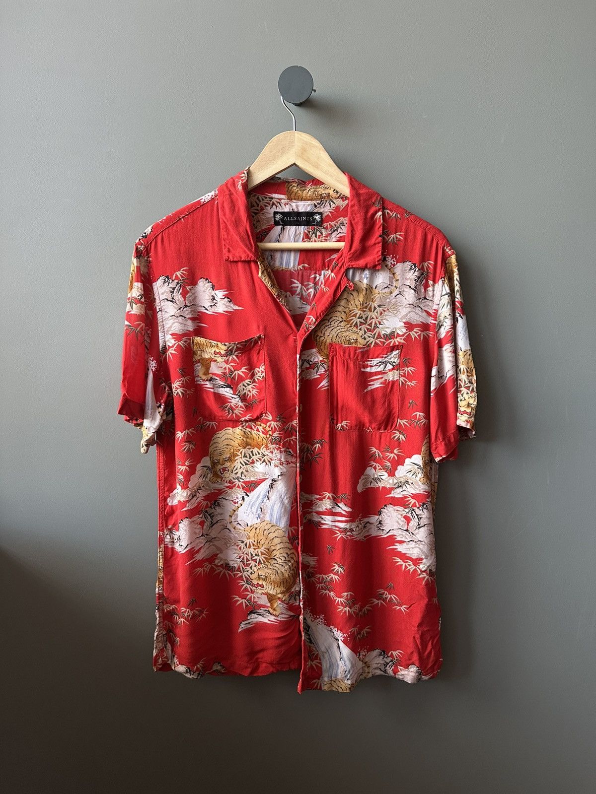 Allsaints Allsaints Indo SS Shirt Size S Size US S / EU 44-46 / 1 - 1 Thumbnail