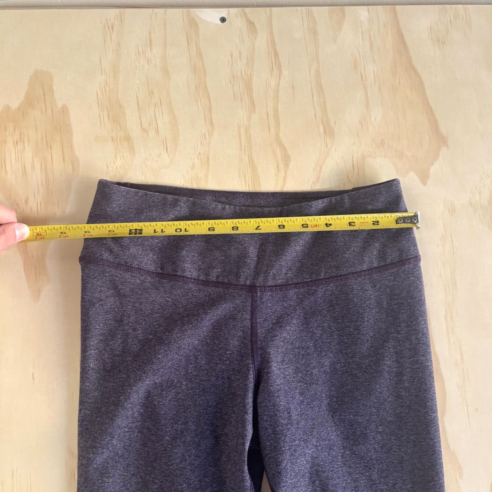 Nike Nike Leggings Womens M Purple Dri-FIT Capri Running Yoga Stretch Athletic Size 32" / US 10 / IT 46 - 3 Thumbnail