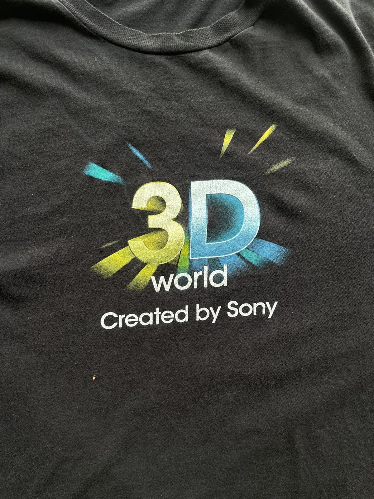 Sony 1996 Sony 3D World tee Size US L / EU 52-54 / 3 - 3 Thumbnail