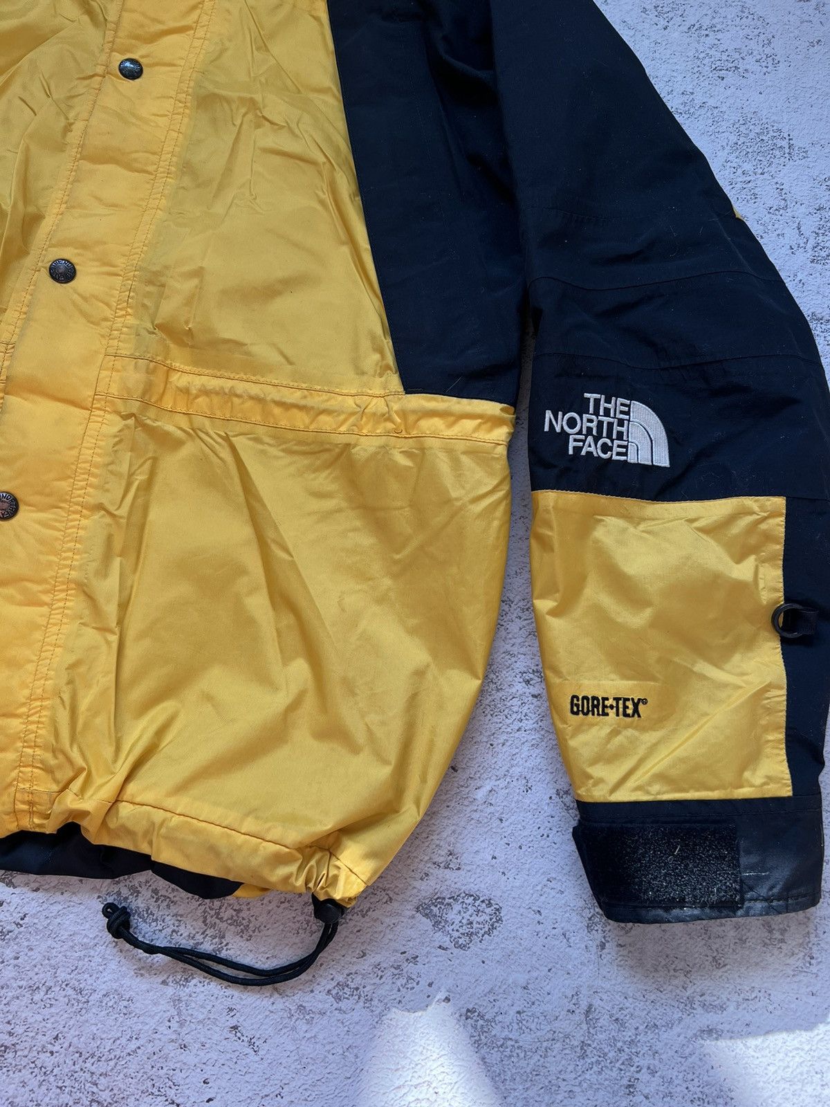 The North Face × Vintage 90s The North Face Mountain Jacket 1990 Gore Tex / Yellow Size US M / EU 48-50 / 2 - 6 Thumbnail