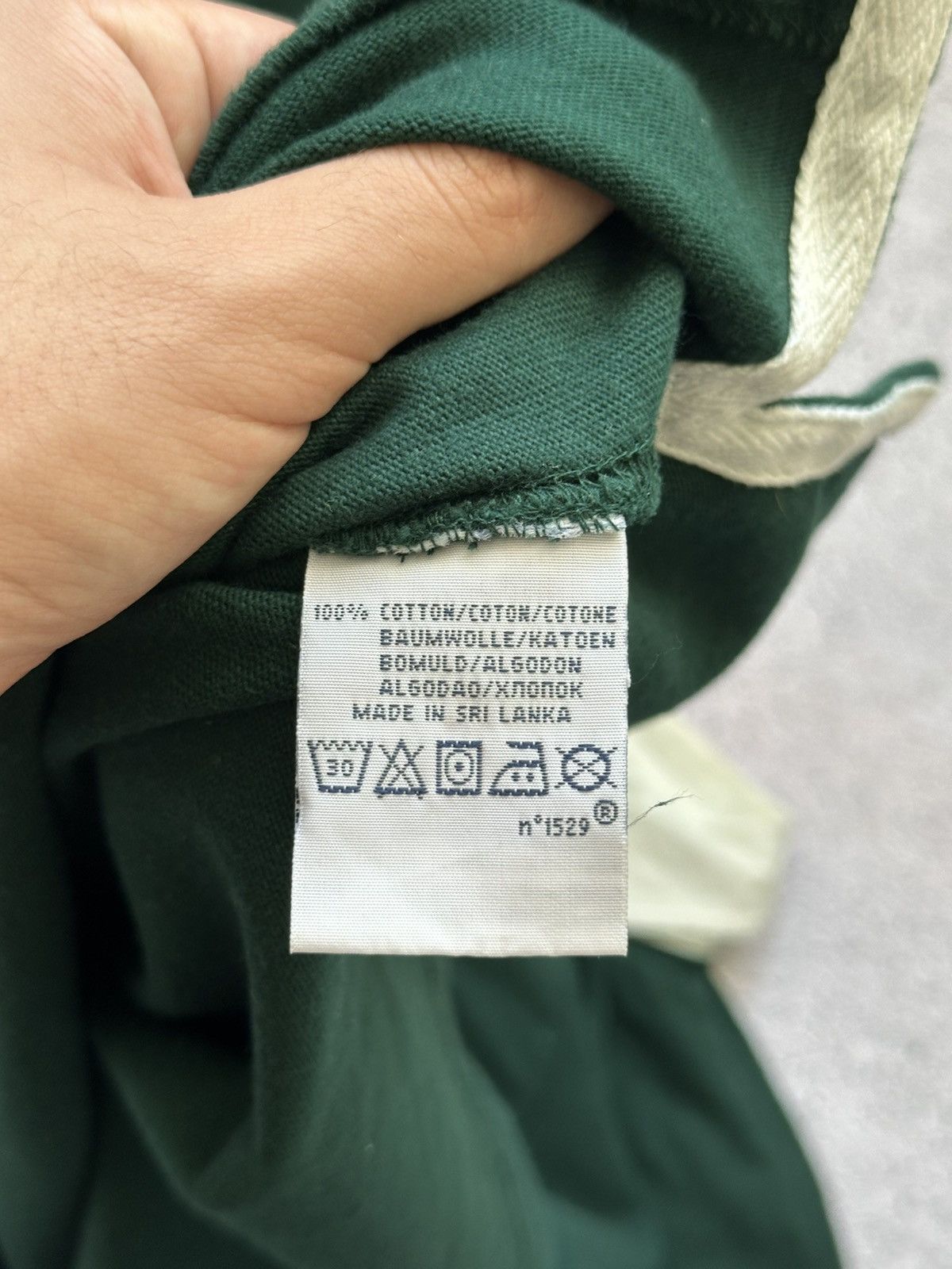 Polo Ralph Lauren Vintage Polo Ralph Lauren Sweatshirt Green Fit Orange Logo Size US L / EU 52-54 / 3 - 11 Thumbnail