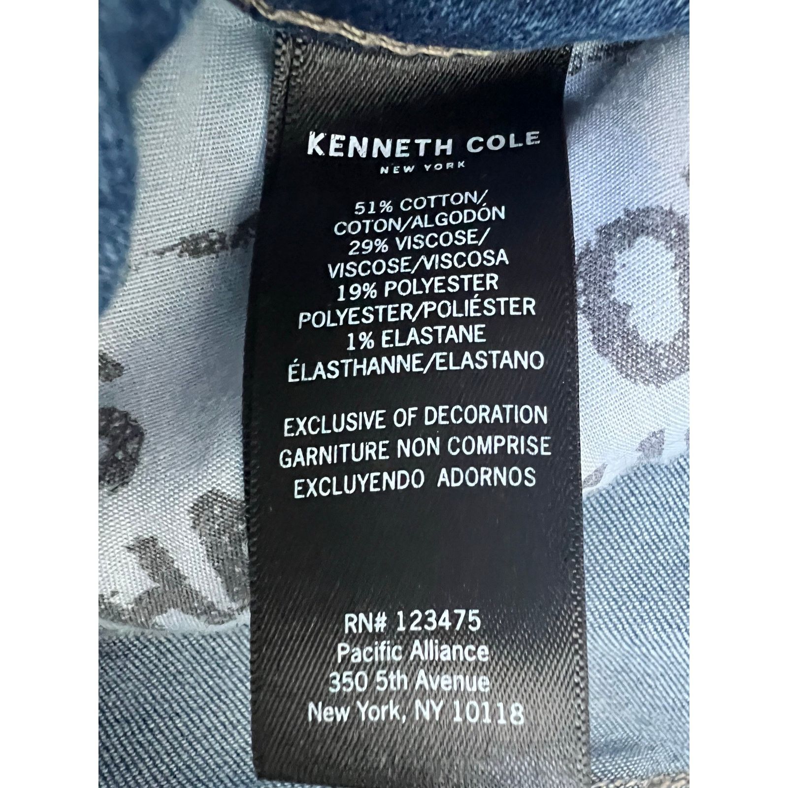 Kenneth Cole Kenneth Cole New York MidRise Jess Skinny Jeans Size 12 Size 34" / US 12 / IT 48 - 6 Thumbnail