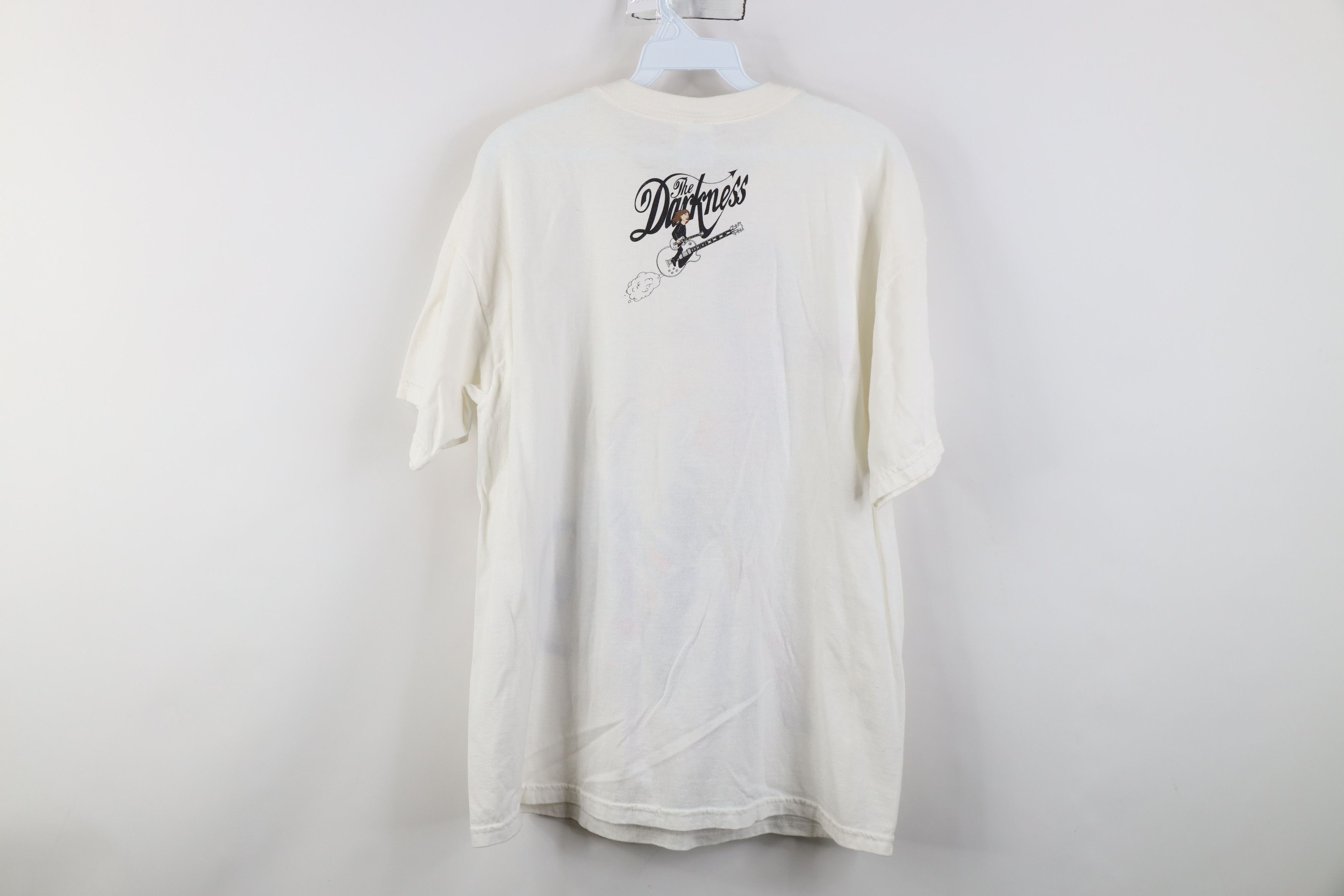 Vintage Vintage Y2K Justin The Darkness Band Short Sleeve T-Shirt Size US L / EU 52-54 / 3 - 12 Thumbnail