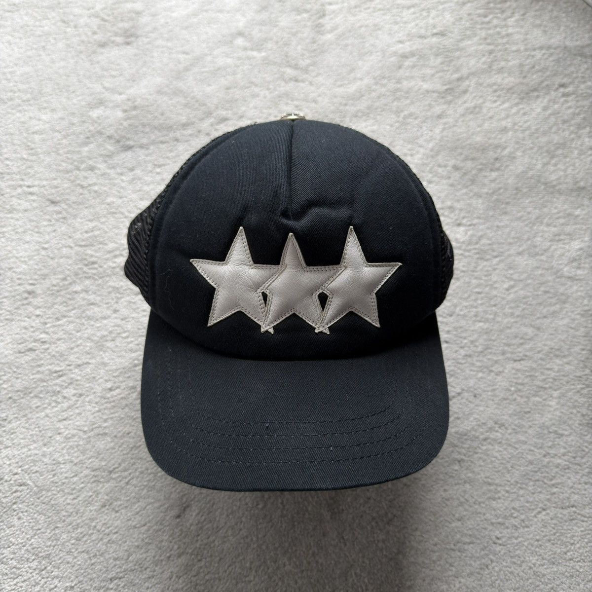 Chrome Hearts Chrome Hearts Star Patch Trucker Hat Black Size ONE SIZE - 1 Thumbnail