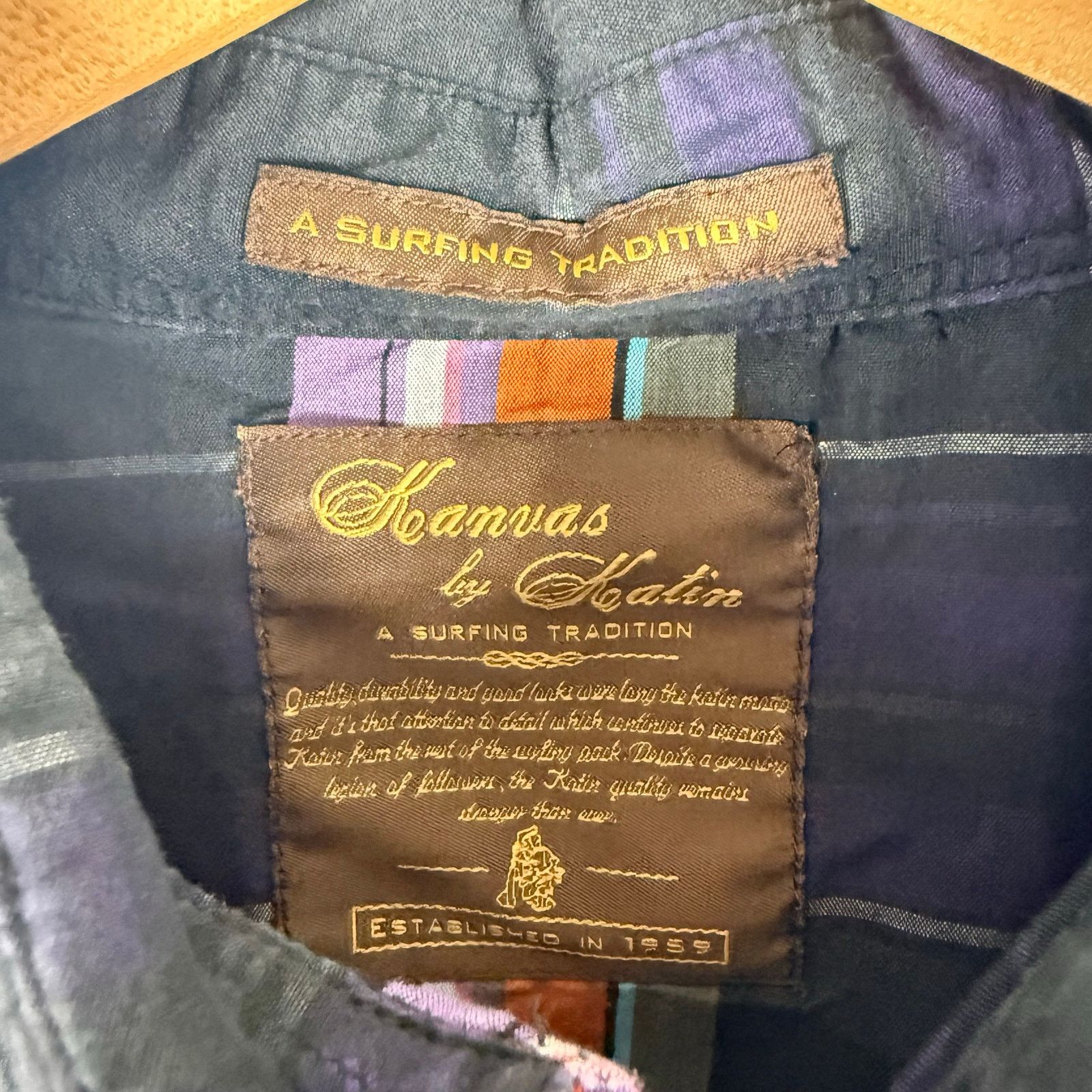 Other Kanvas by Katin Long Sleeve Western Surfing Shirt Medium Size US M / EU 48-50 / 2 - 6 Thumbnail