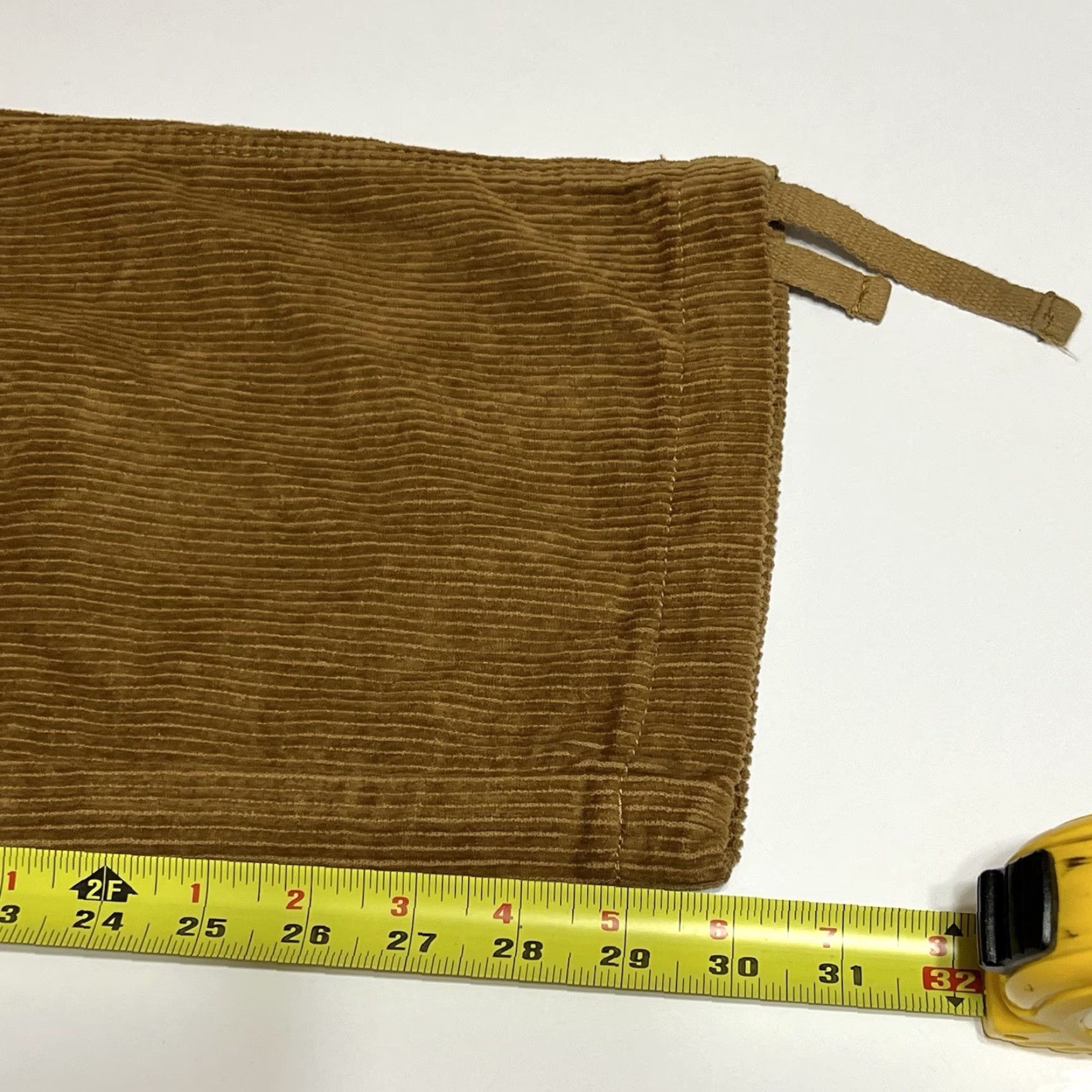 Empyre Empyre Corduroy Cargo Pants Mens 5-Pocket Fastener Button Zip Brown Cargo Straight Relaxed 32 Regular Size US 32 / EU 48 - 6 Thumbnail