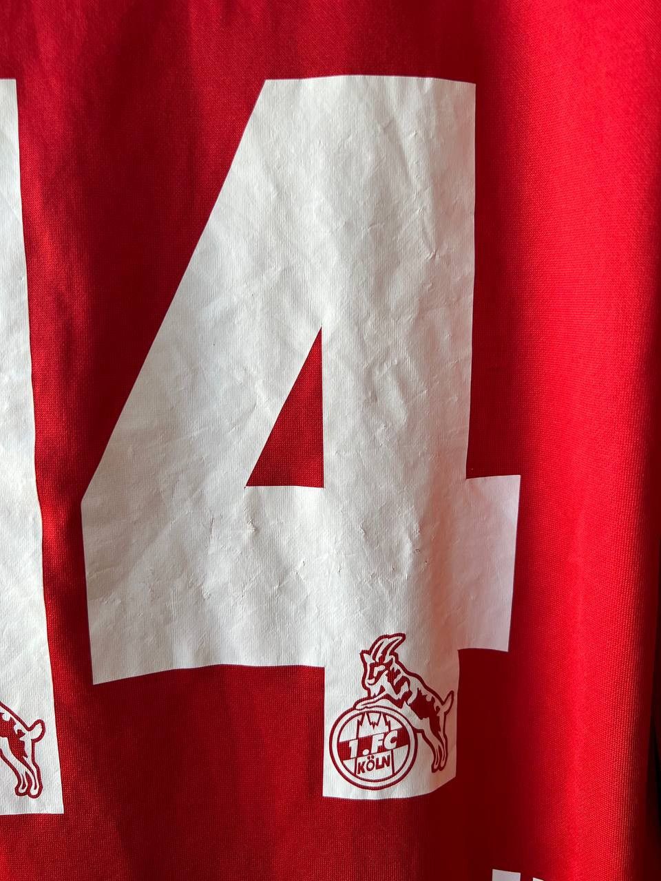 Vintage 2001 FC KÖLN #14 BALITSCH MATCH WORN SOCCER FOOTBALL JERSEY Size US L / EU 52-54 / 3 - 16 Thumbnail