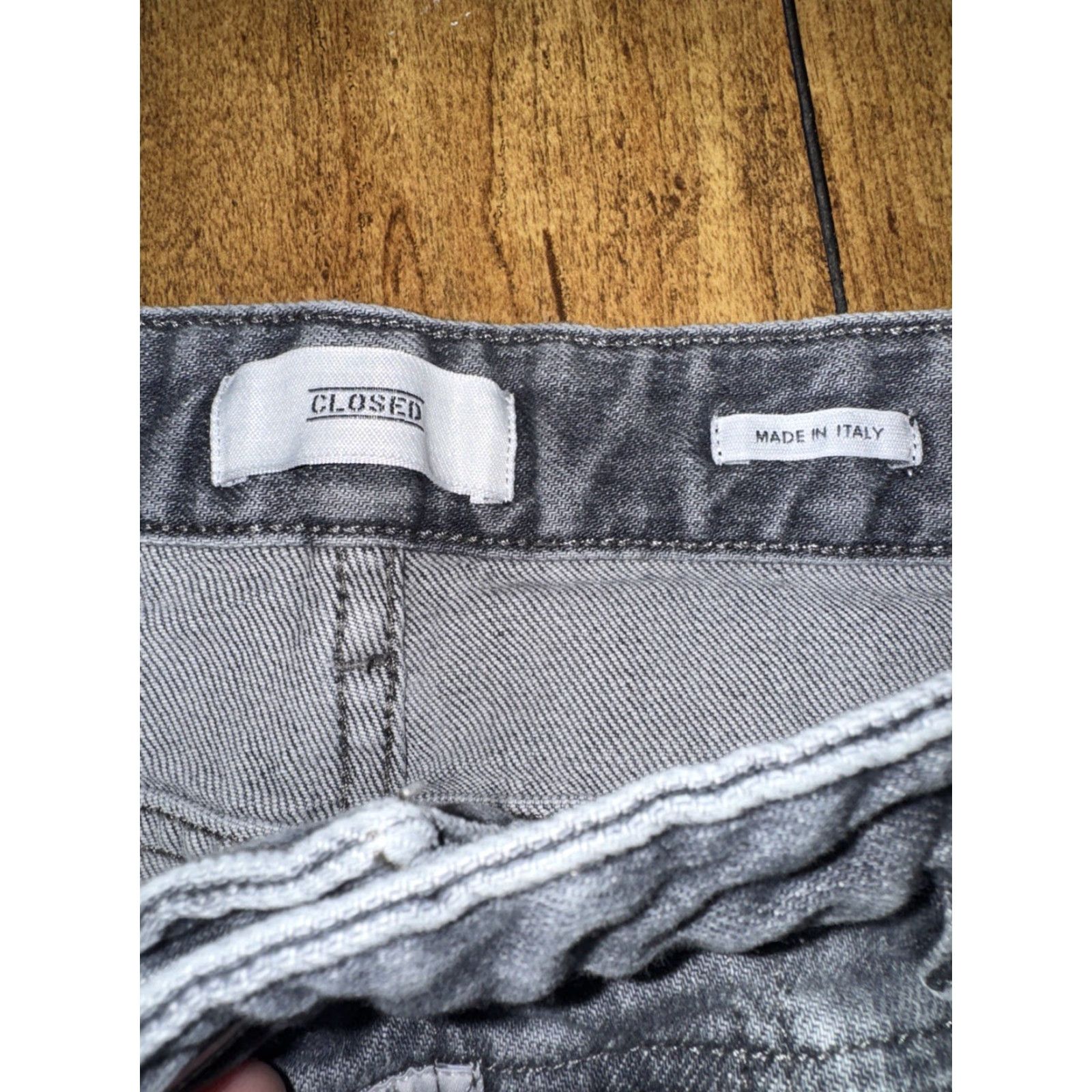 CLOSED Closed Jeans Grey Made In Italy 28x28 Size 28" / US 6 / IT 42 - 4 Thumbnail