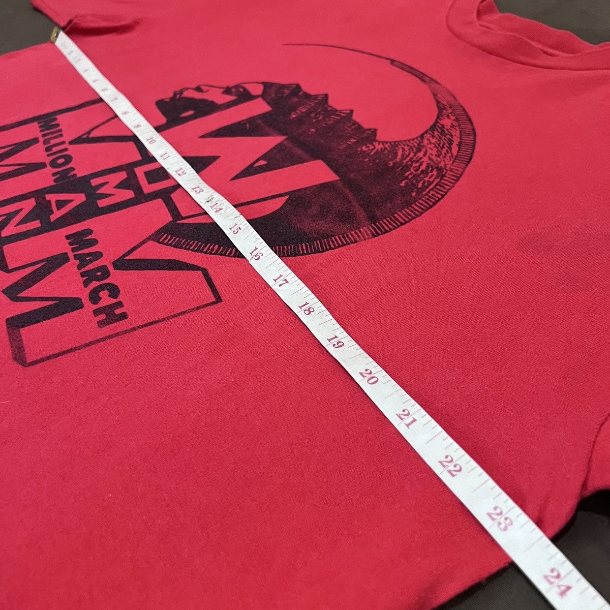 Vintage Vintage Million Woman March African Americans Promo Tee Size US XL / EU 56 / 4 - 9 Thumbnail