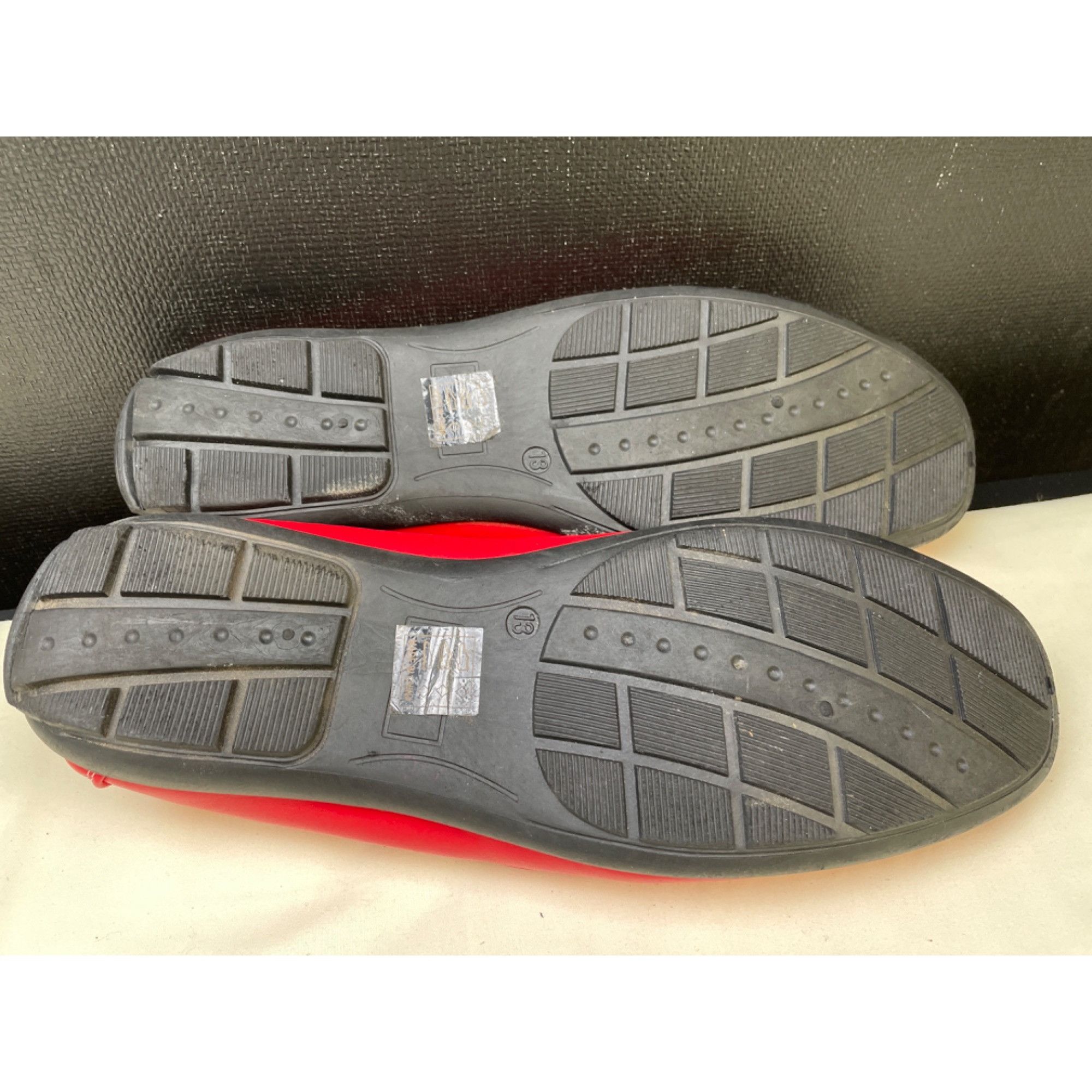 Other Tim Evans Men's Red Loafers/ Shoes/Slip on Size 13 SKU 5741 Size US 13 / EU 46 - 5 Thumbnail