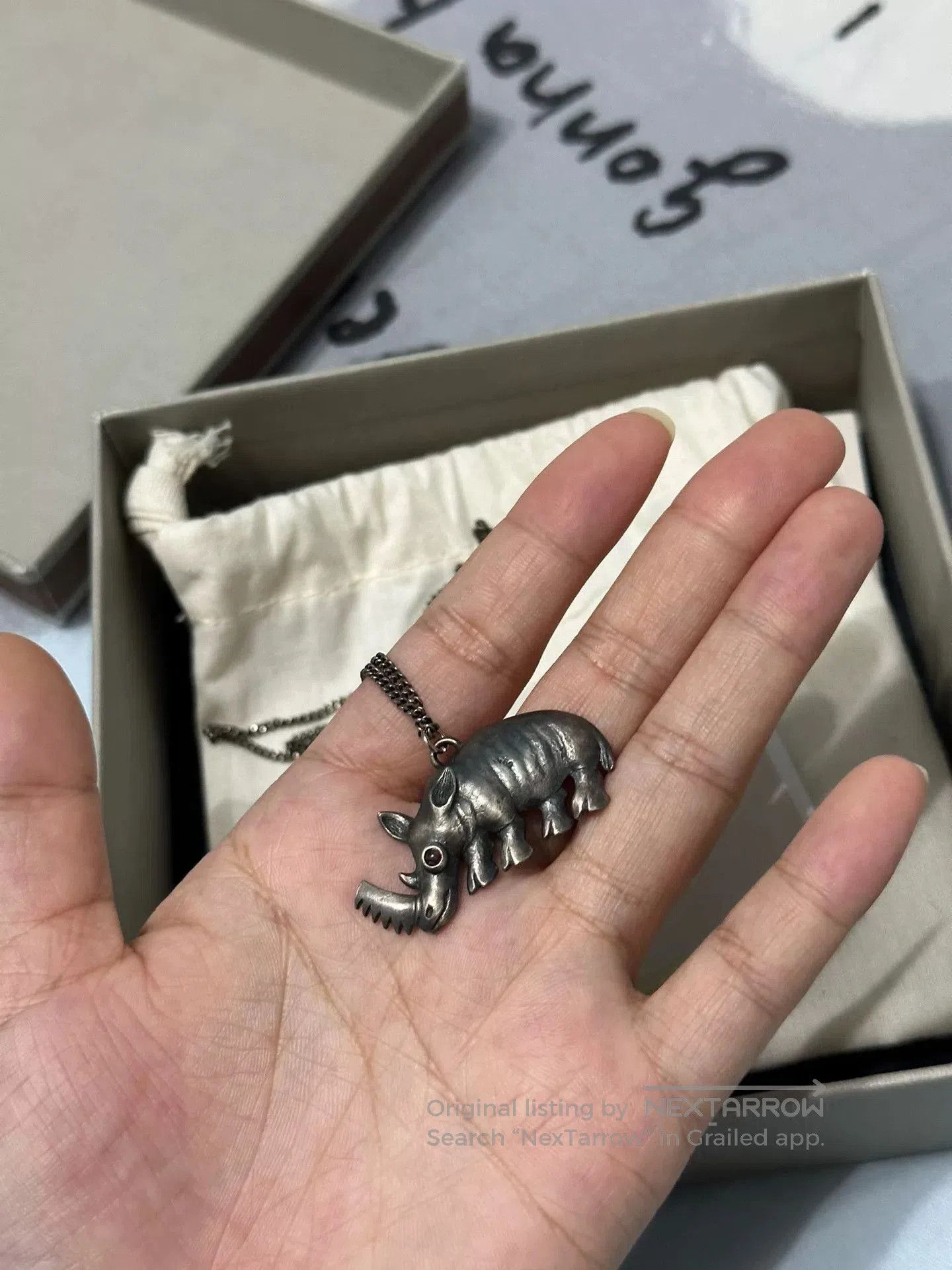 Marni Marni Rhinoceros Necklace for Unisex. Size ONE SIZE - 2 Thumbnail