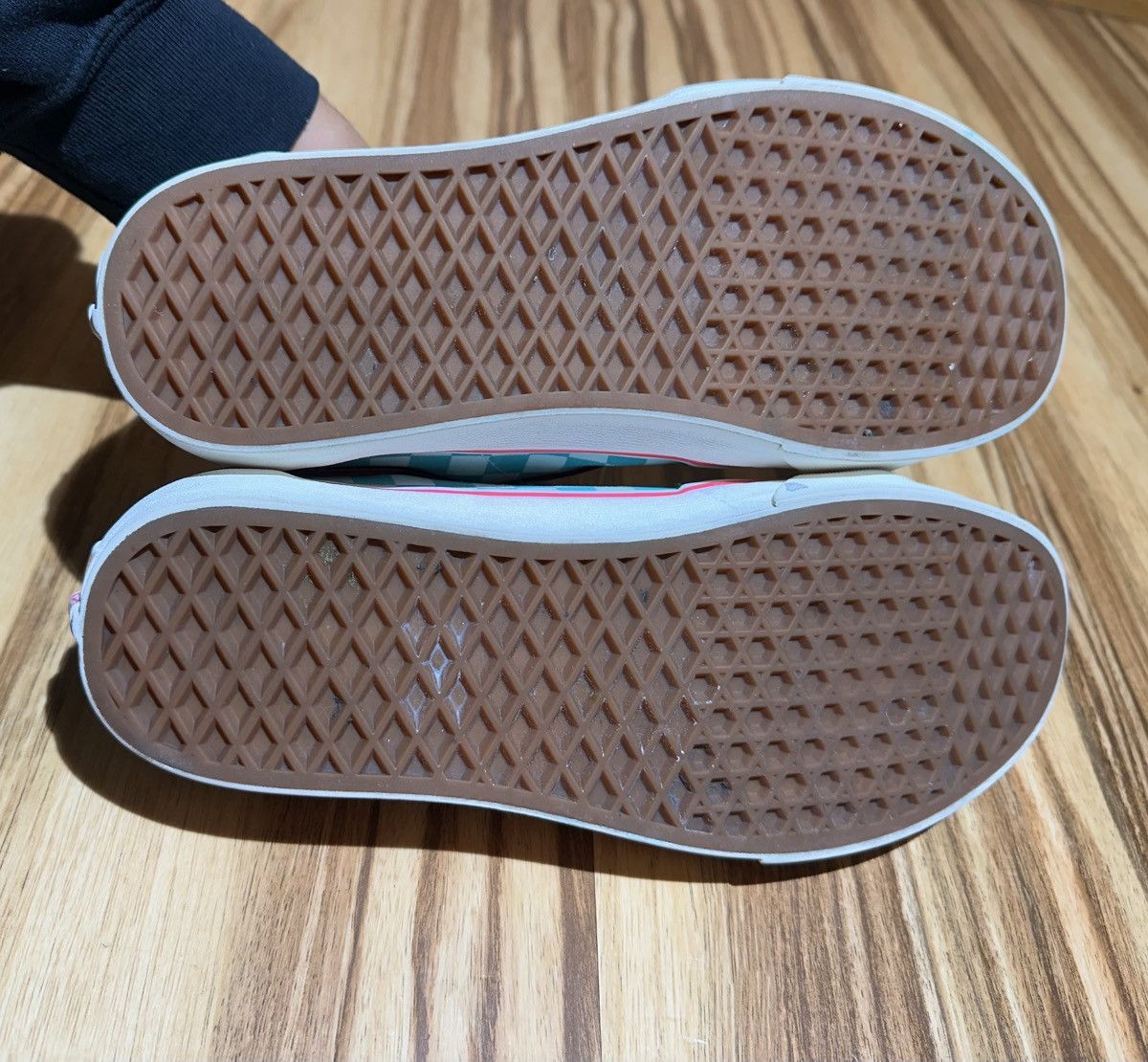 Vans Mint and Pink Sneakers Size 6 Size US 6 / IT 36 - 7 Thumbnail