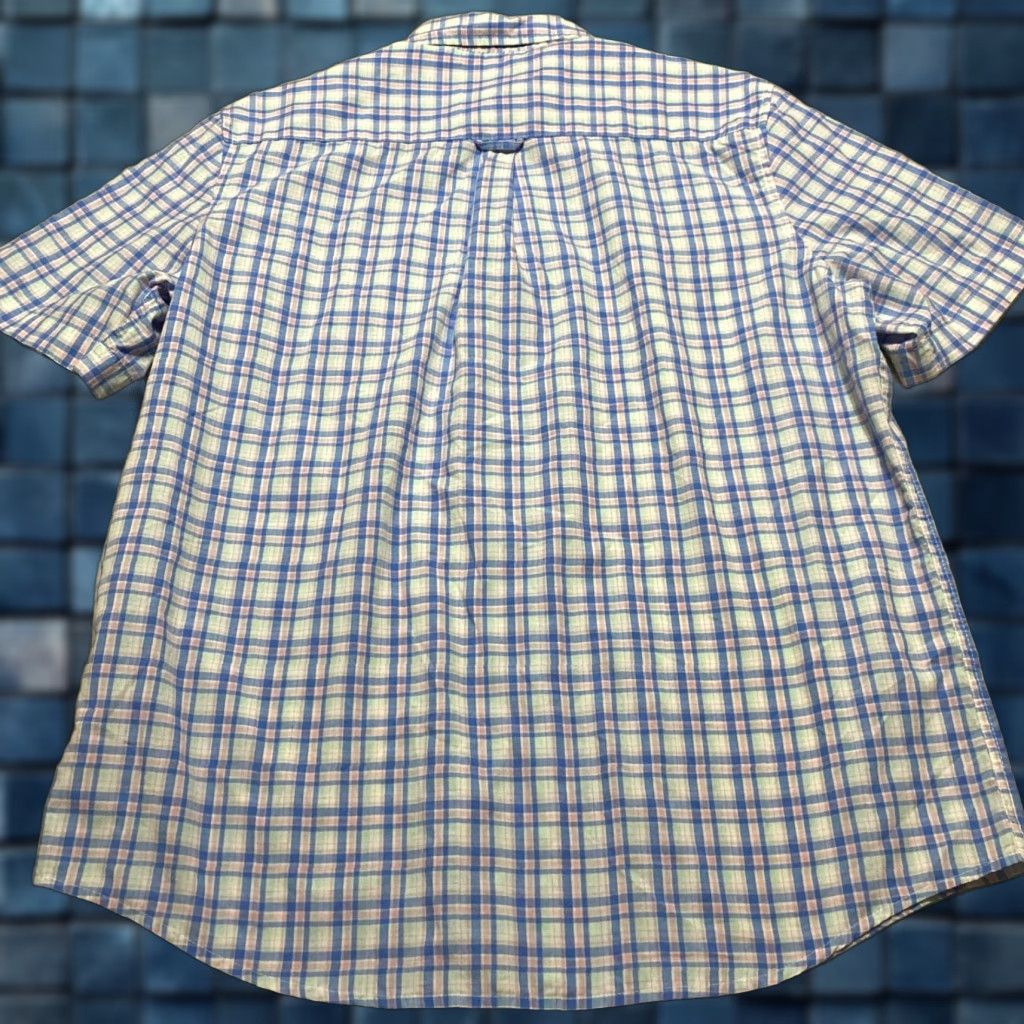 Chaps Chaps Ralph Lauren Mens XL Shirt Multicolor Plaid Short Sleeve Button Down Shirt Size US XL / EU 56 / 4 - 1 Thumbnail