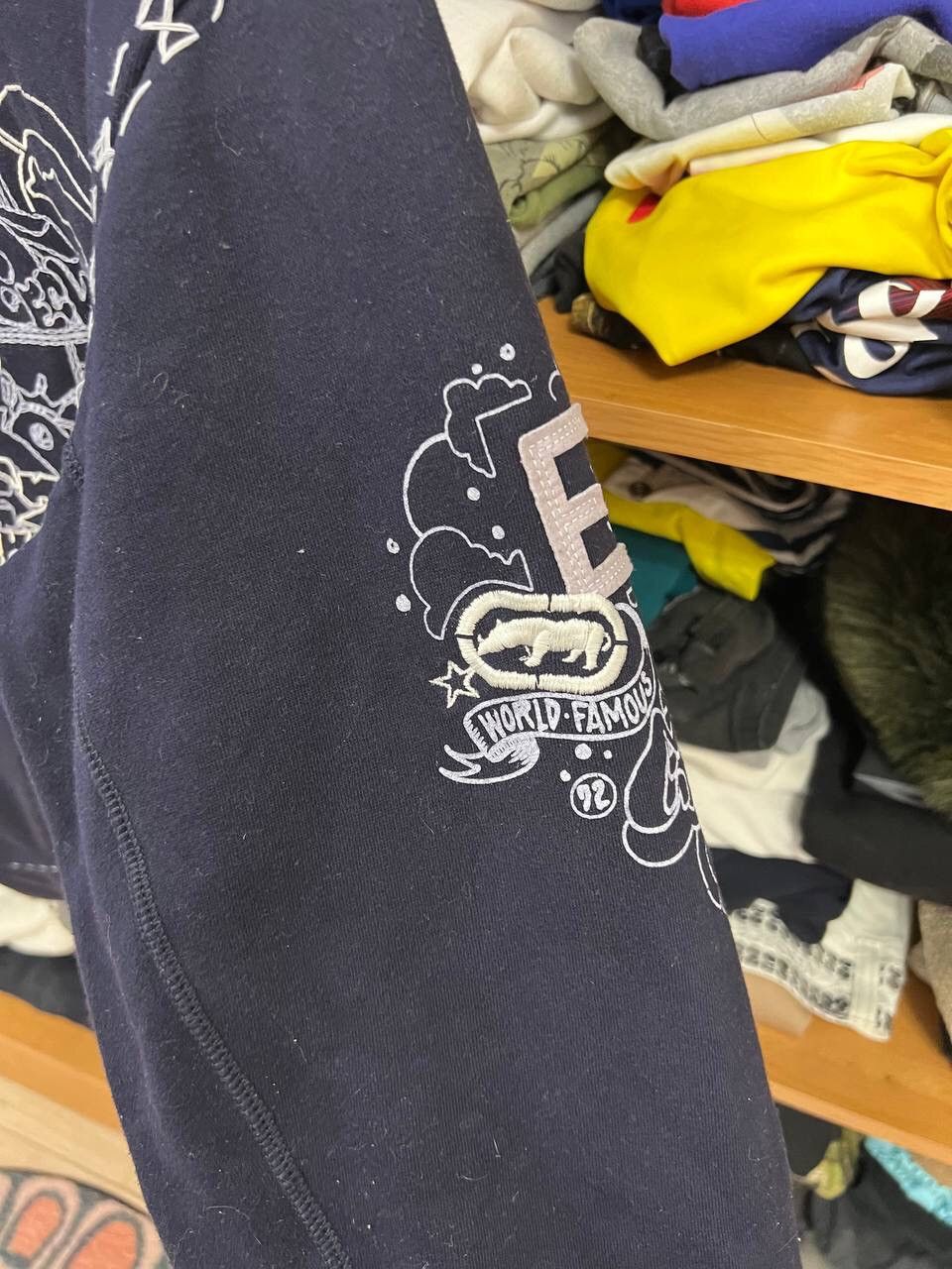 Ecko Unltd. × Japanese Brand Crazy Y2K Ecko Unltd. Zip-Up Hoodie Size US L / EU 52-54 / 3 - 8 Thumbnail