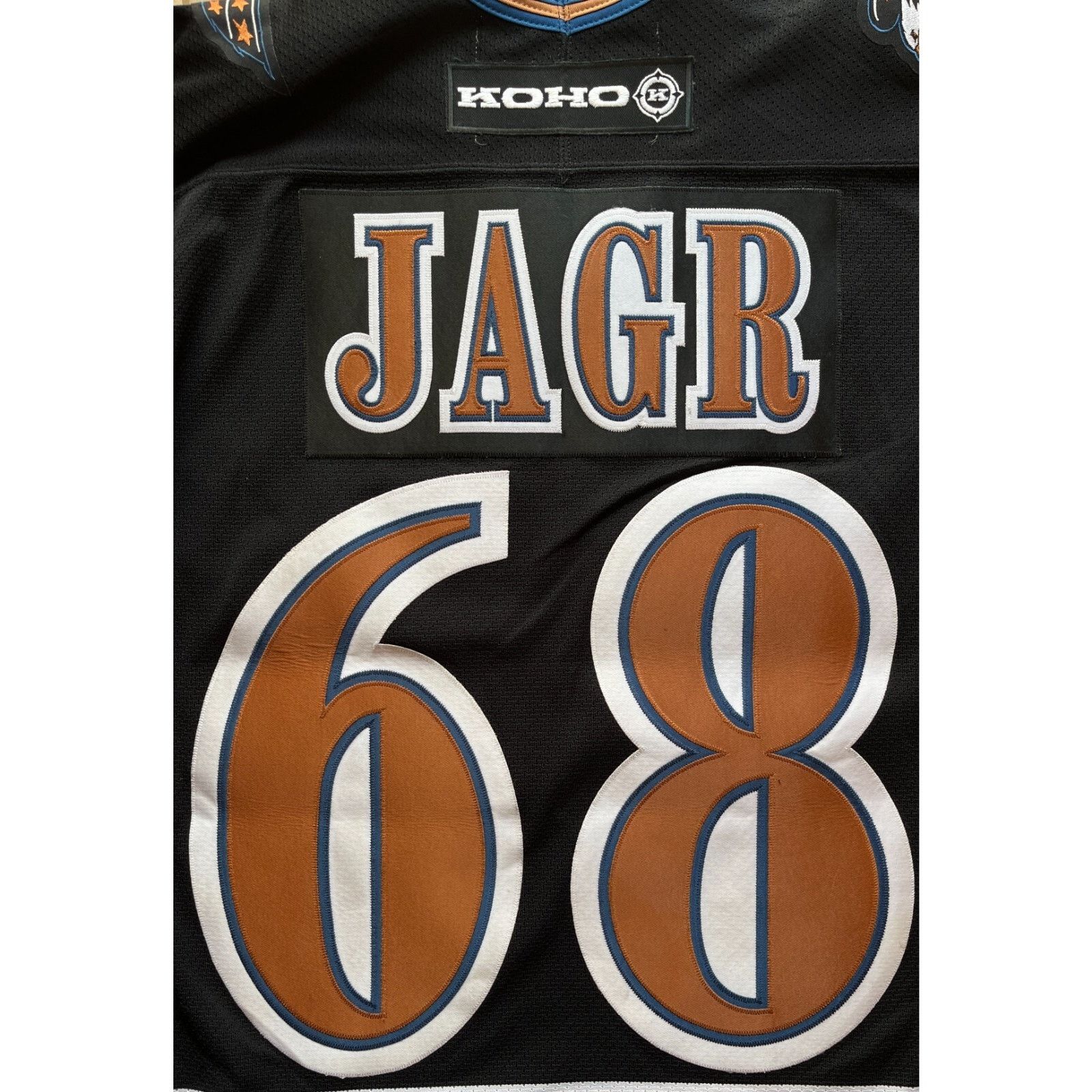 Koho JAGR #68 Washington Capitals 2000s jersey 3rd M Dome NHL vtg Size US M / EU 48-50 / 2 - 7 Thumbnail