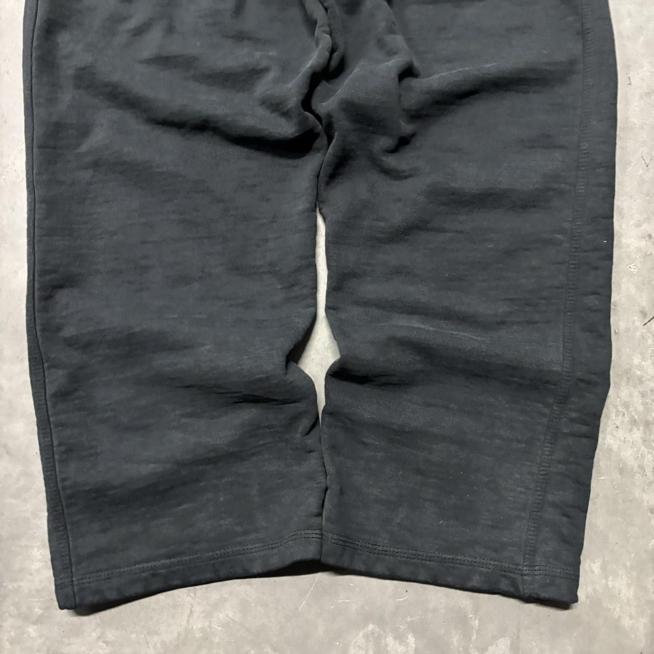 Japanese Brand × Vintage Crazy Vintage Y2K/2000s Black Skater Essential Sweatpants! Size US 30 / EU 46 - 5 Thumbnail