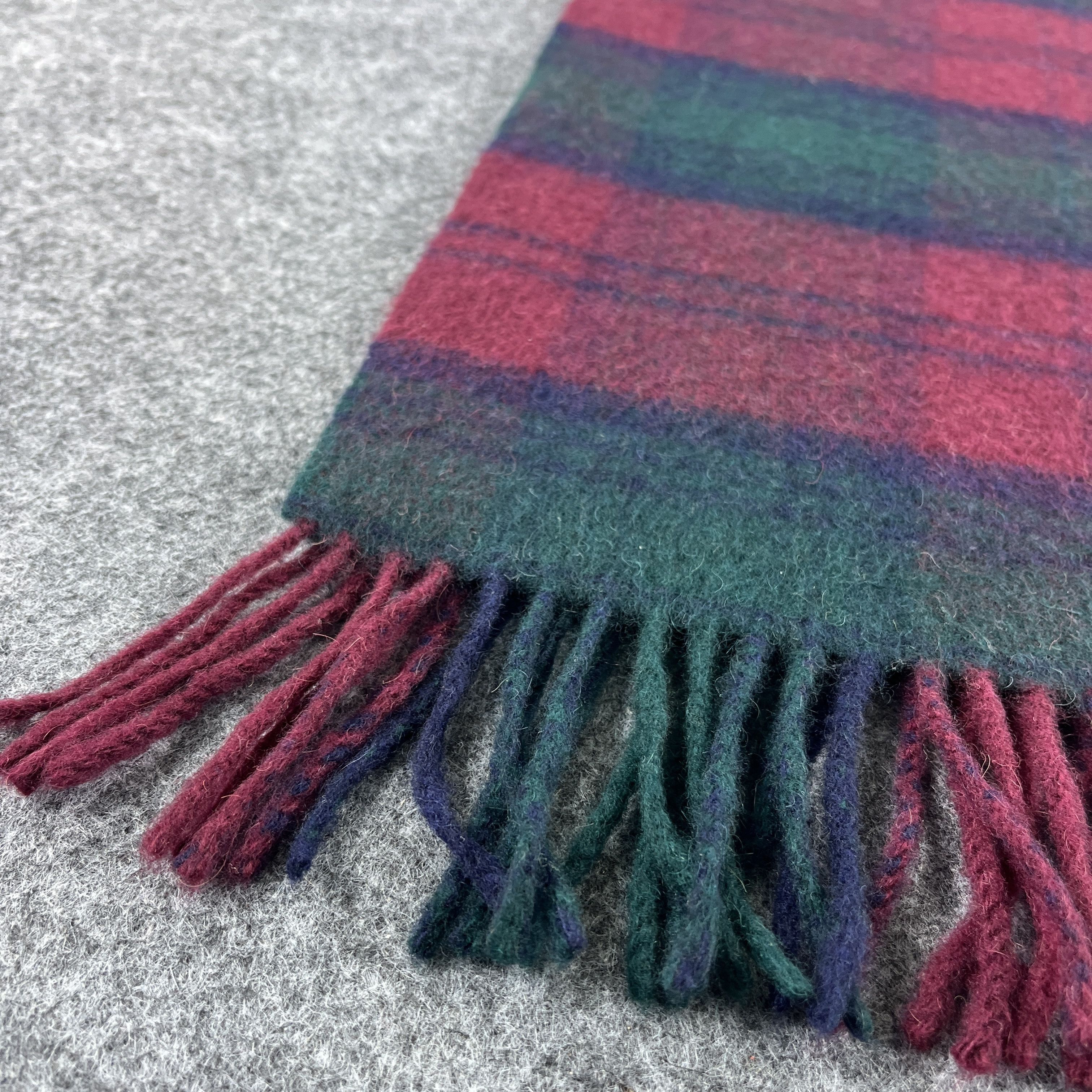 Johnstons Of Elgin × Vintage Johnstons Of Elgin Scarf / Muffler / Neckwear T1240 Size ONE SIZE - 7 Thumbnail
