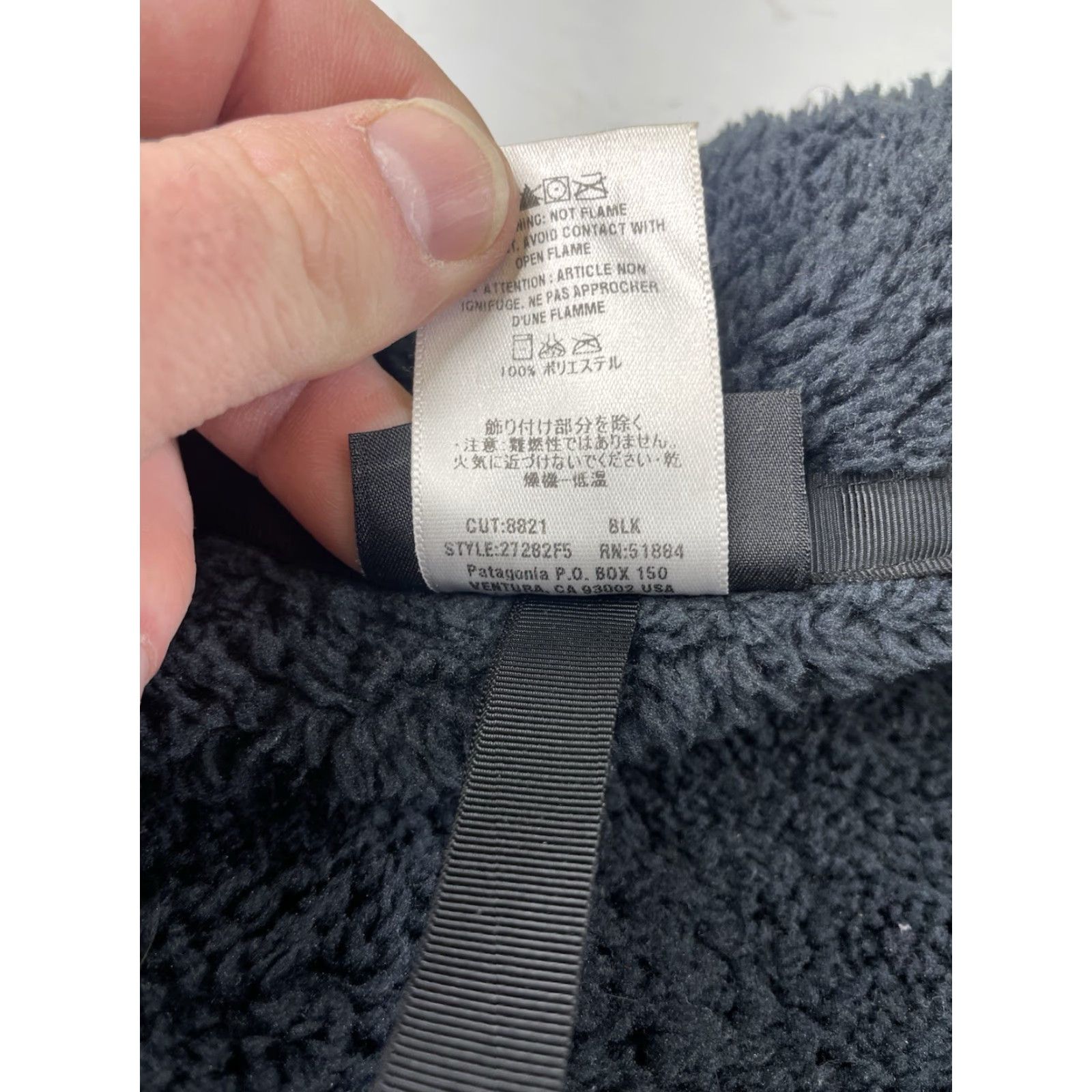Patagonia Patagonia Synchilla Jacket Womens M Black Windzone Fleece Full Zip Size M / US 6-8 / IT 42-44 - 4 Thumbnail