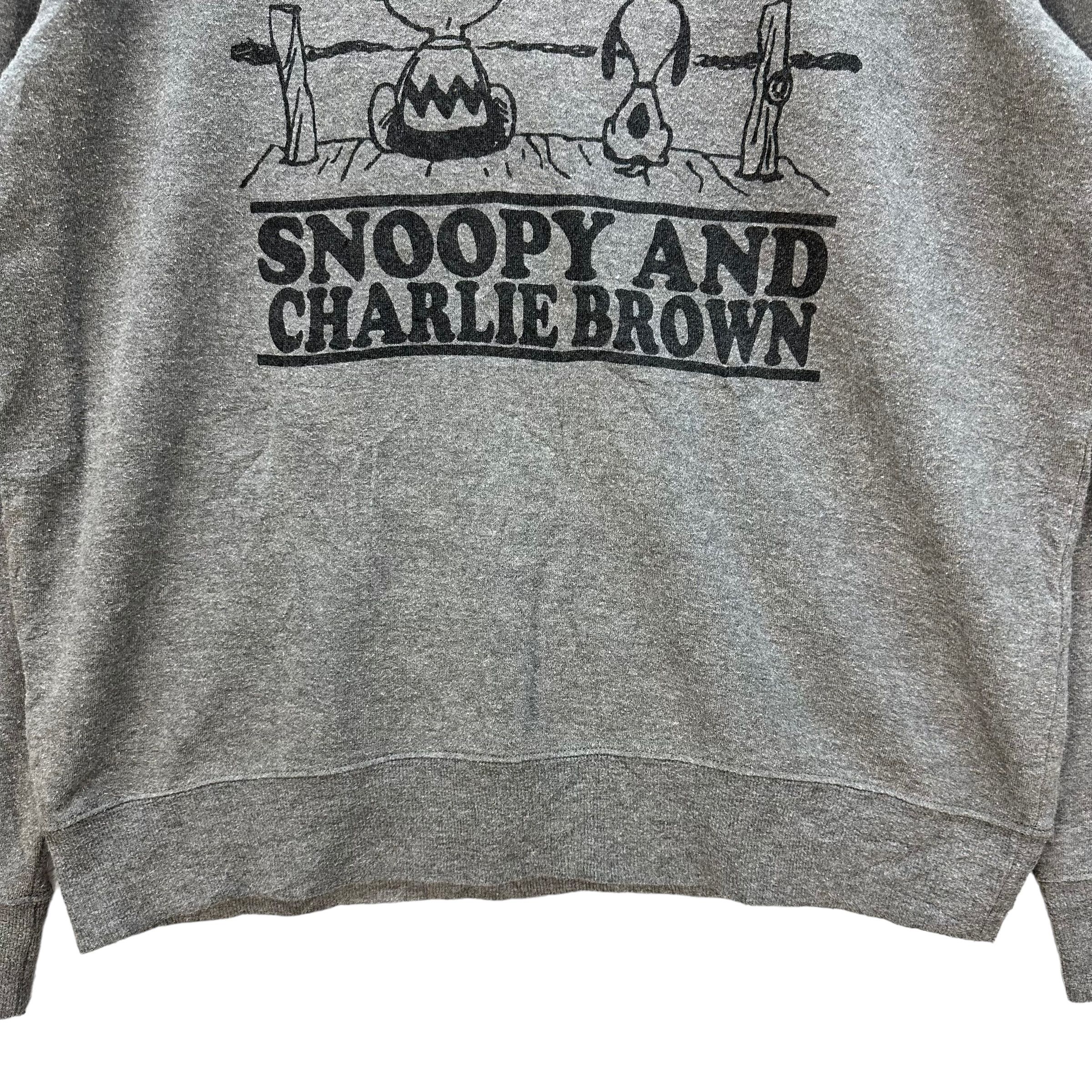Peanuts Best Friends Snoopy & Charlie Brown Sweatshirts #9047-52 Size US L / EU 52-54 / 3 - 4 Thumbnail