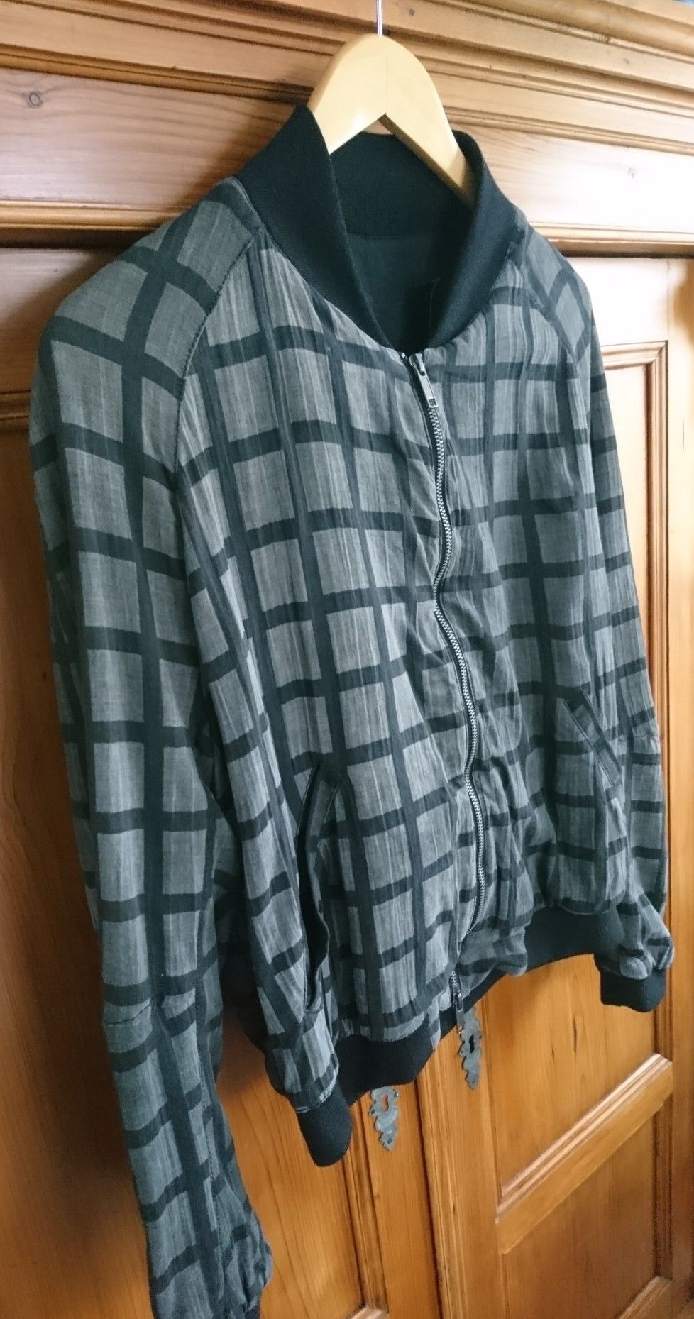 Haider Ackermann Haider Ackermann Checked Bomber Jacket 36 Size S / US 4 / IT 40 - 2 Thumbnail