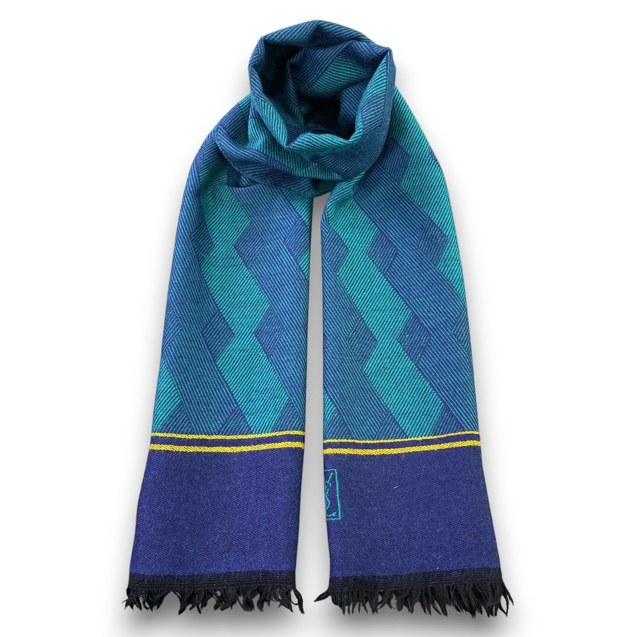 Vintage Yves Saint Laurent Scarf / Muffler / Neckwear T727 Size ONE SIZE - 1 Thumbnail