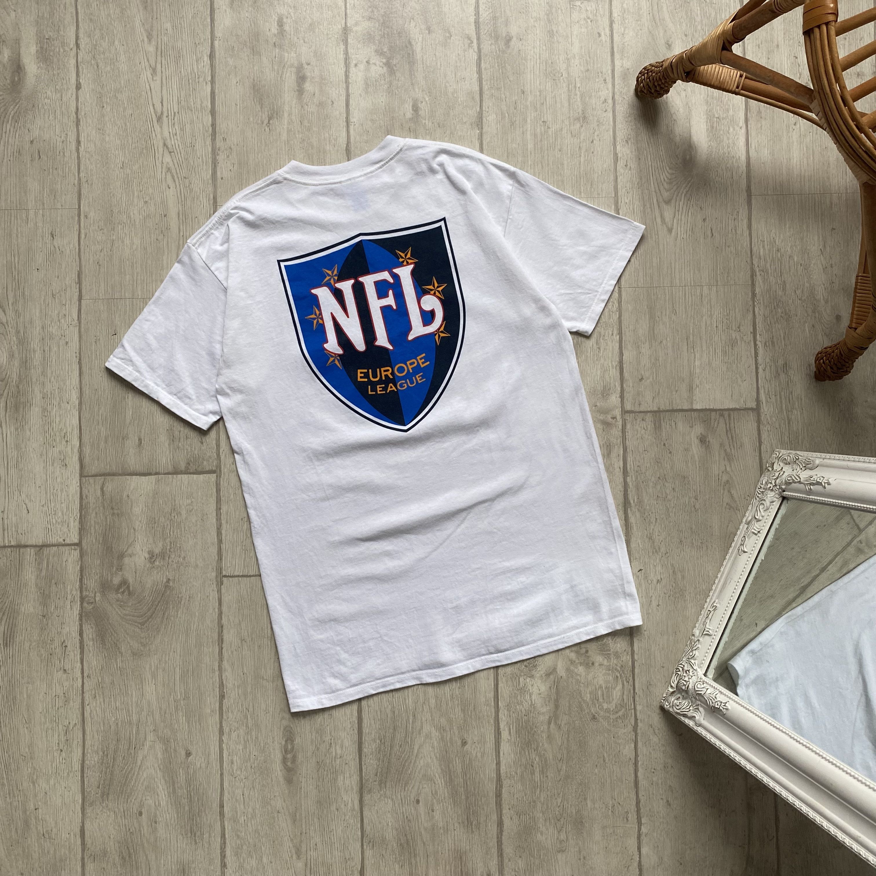 NFL 90s Vintage NFL Leagee tee Europe England USA Size US M / EU 48-50 / 2 - 1 Thumbnail