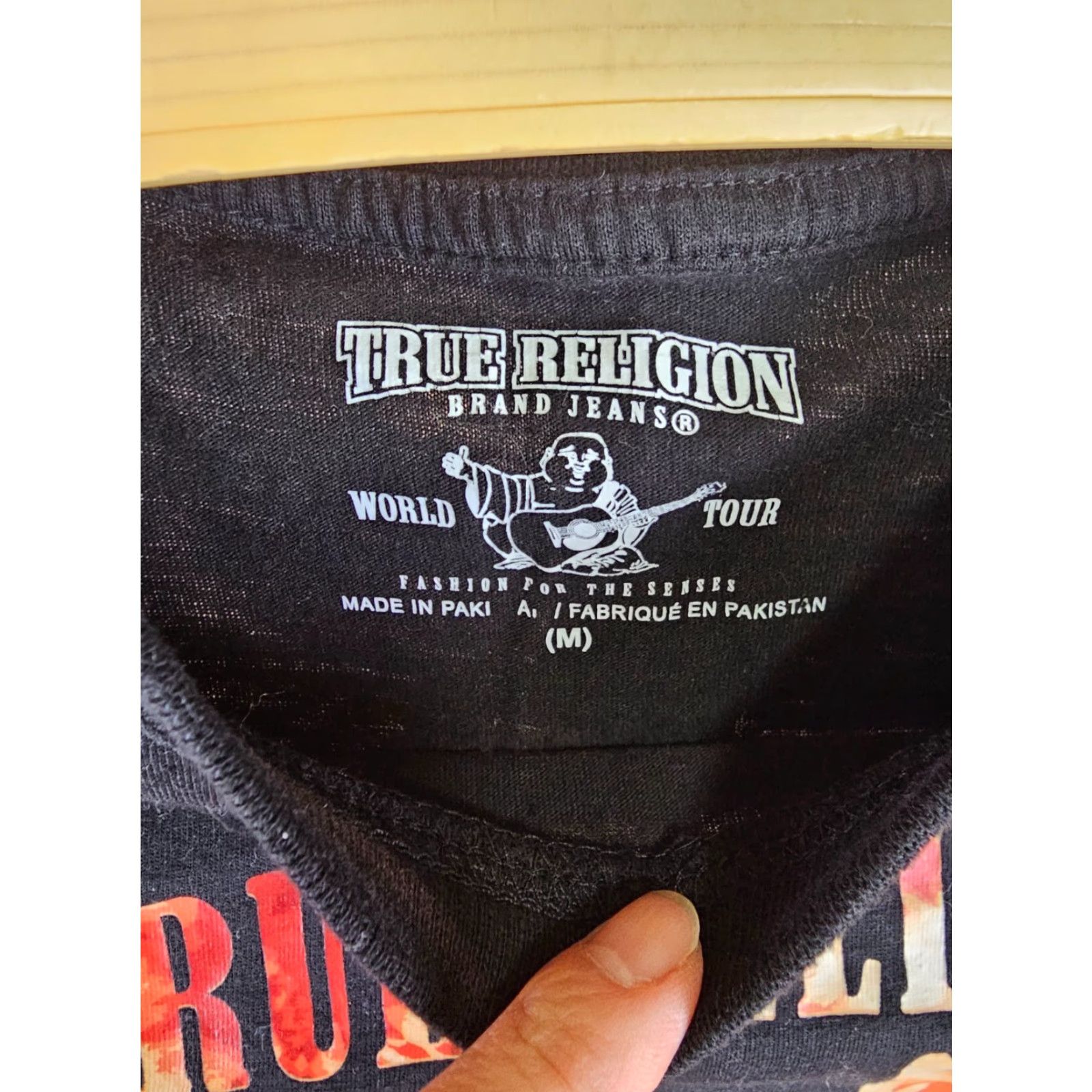True Religion TRUE RELIGION LOGO BLACK T-SHIRT WOMEN'S MEDIUM Size M / US 6-8 / IT 42-44 - 2 Thumbnail