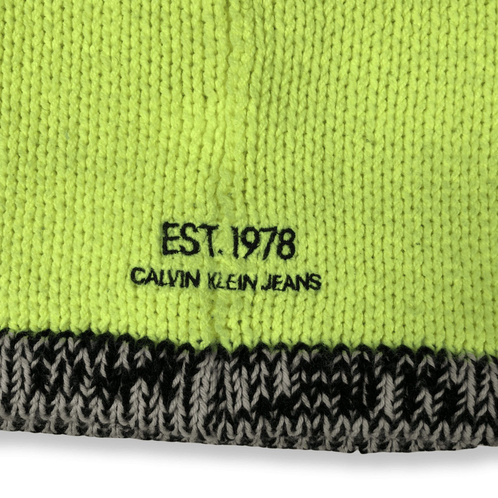Calvin Klein × Calvin Klein 205W39NYC × Raf Simons Raf Simons Era Calvin Klein Est. 1978 Knitted Balaclava Size ONE SIZE - 7 Thumbnail