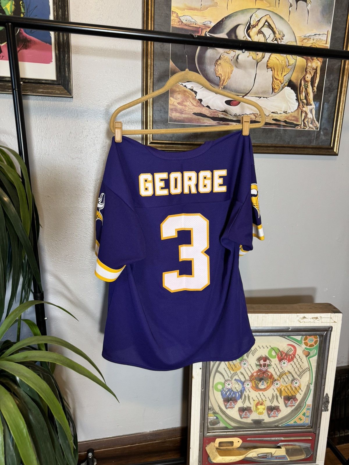 Vintage Vintage Minnesota Vikings Jeff George Jersey Size US M / EU 48-50 / 2 - 7 Thumbnail