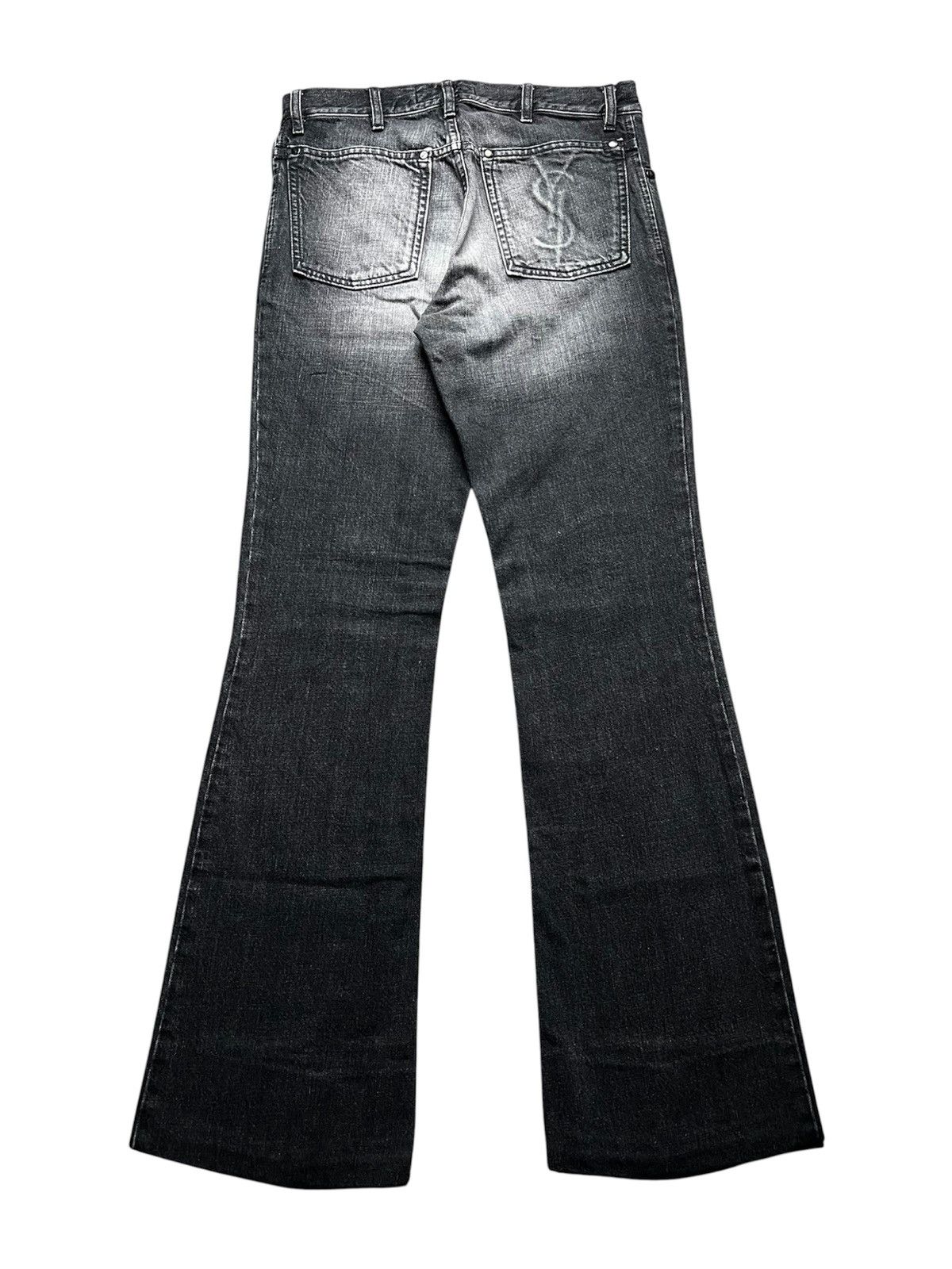 Yves Saint Laurent 2003 YSL Rive Gauche by Tom Ford Washed Bootcut Denim Size US 30 / EU 46 - 1 Thumbnail