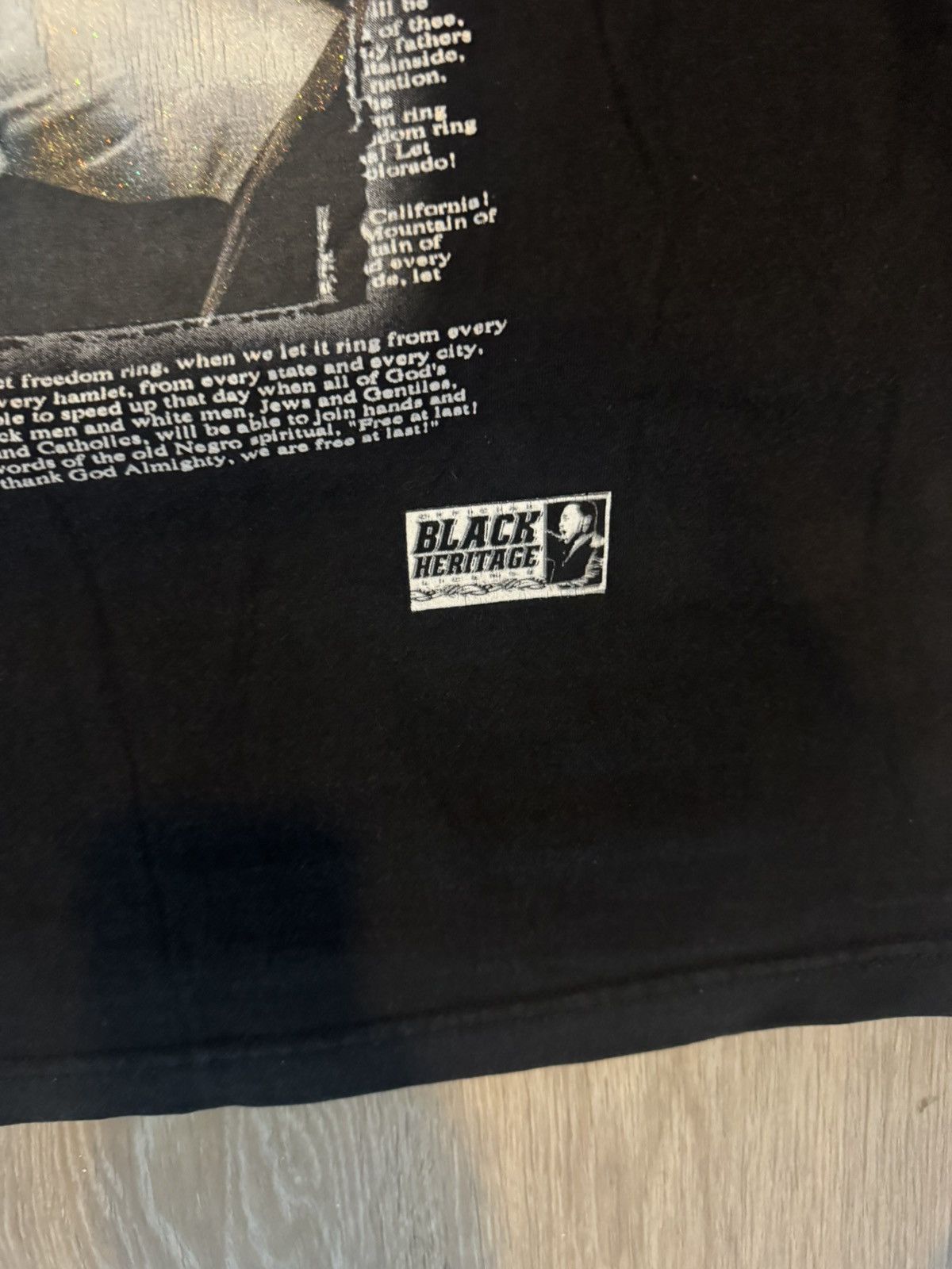 Vintage MLK Jr Vintage Tee Size US XL / EU 56 / 4 - 3 Thumbnail