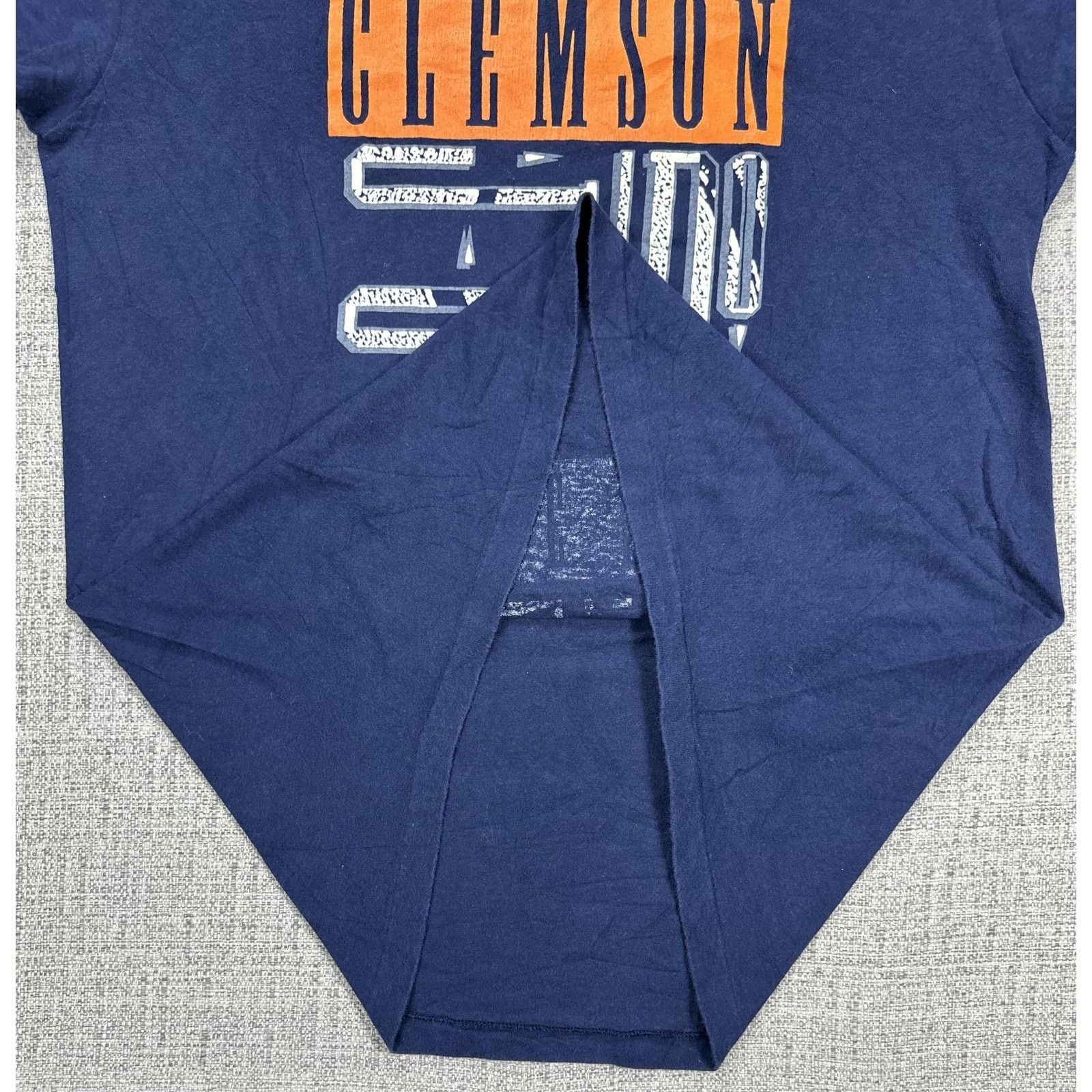 Nike Clemson Tigers Shirt Sz M Blue Just Do It NCAA Nike 90s USA Size US M / EU 48-50 / 2 - 5 Thumbnail