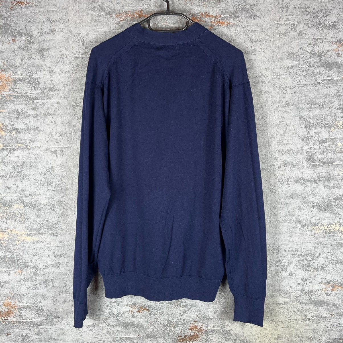 Jil Sander × Uniqlo Jil Sander x Uniqlo Silk Long Sleeve Cardigan Sweater Navy Size US S / EU 44-46 / 1 - 5 Thumbnail