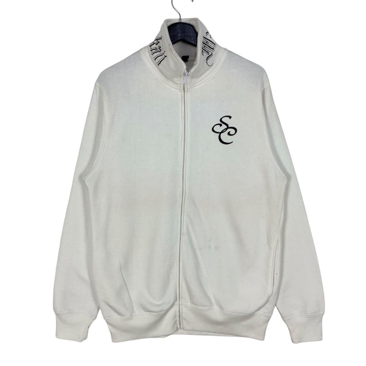 If Six Was Nine Vintage Blue Point Mindde Sukall Big Logo Skulls Sweatshirt Size US M / EU 48-50 / 2 - 2 Thumbnail