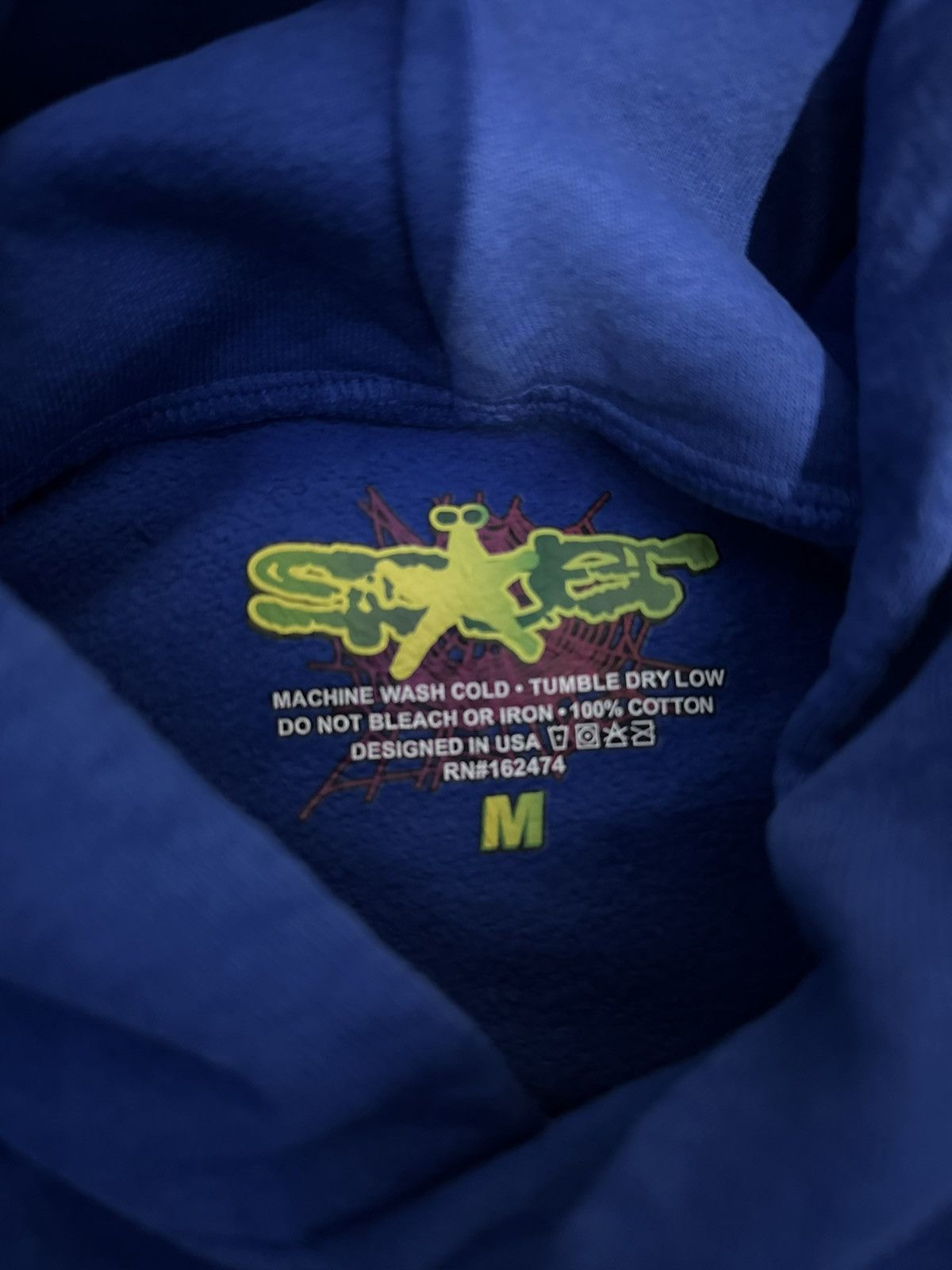 Spider Worldwide × Streetwear spider hoodie Tc blue | Grailed