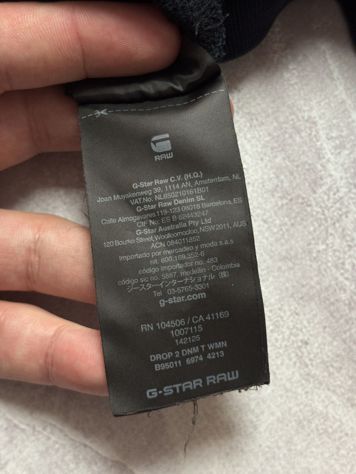 G-Star × Pharrell G-Star Raw x Pharrell Williams Oceans Loose Tee Womens S Size S / US 4 / IT 40 - 12 Thumbnail