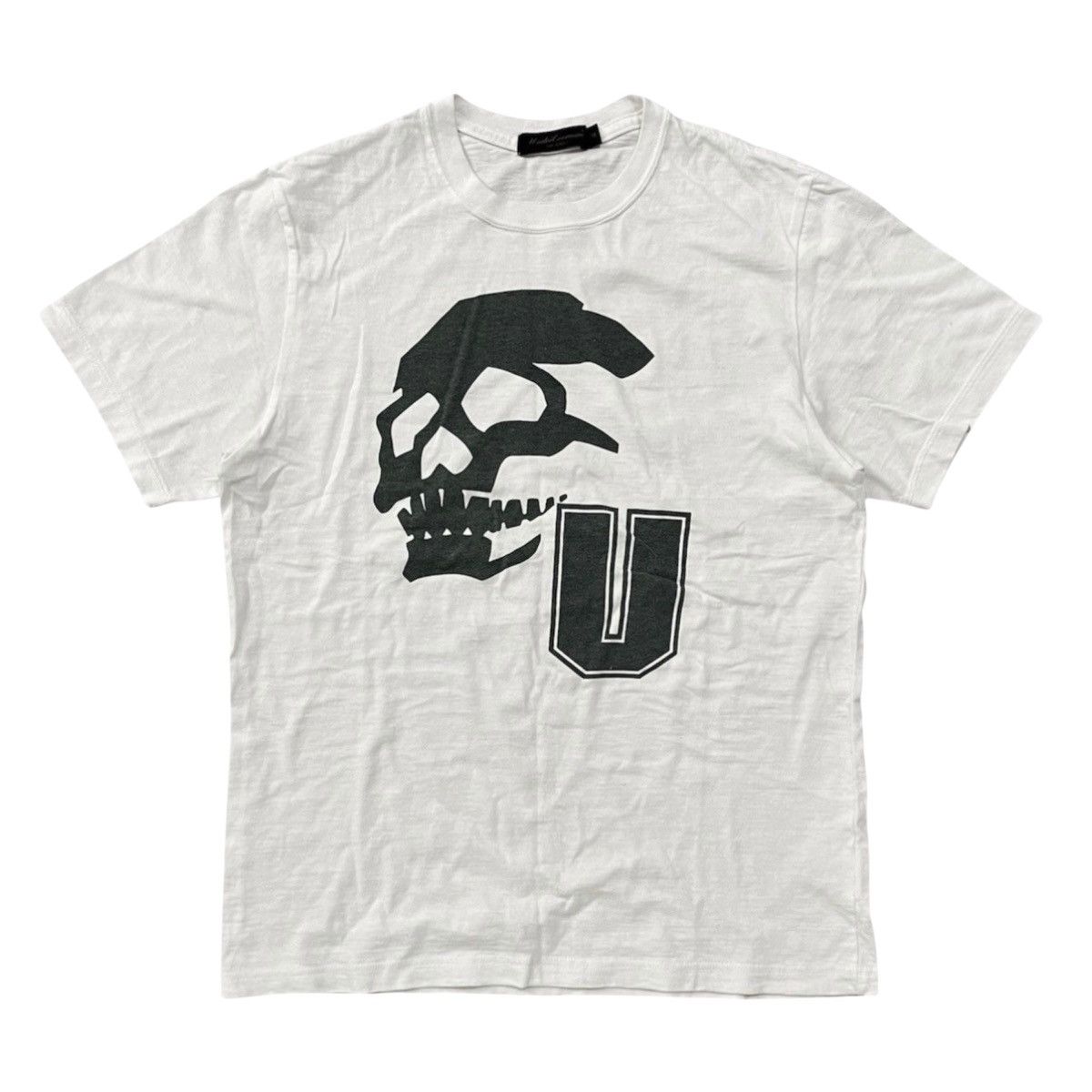 Undercover AW03 Paper Doll Varsity Skull Logo Tee Size US M / EU 48-50 / 2 - 1 Thumbnail