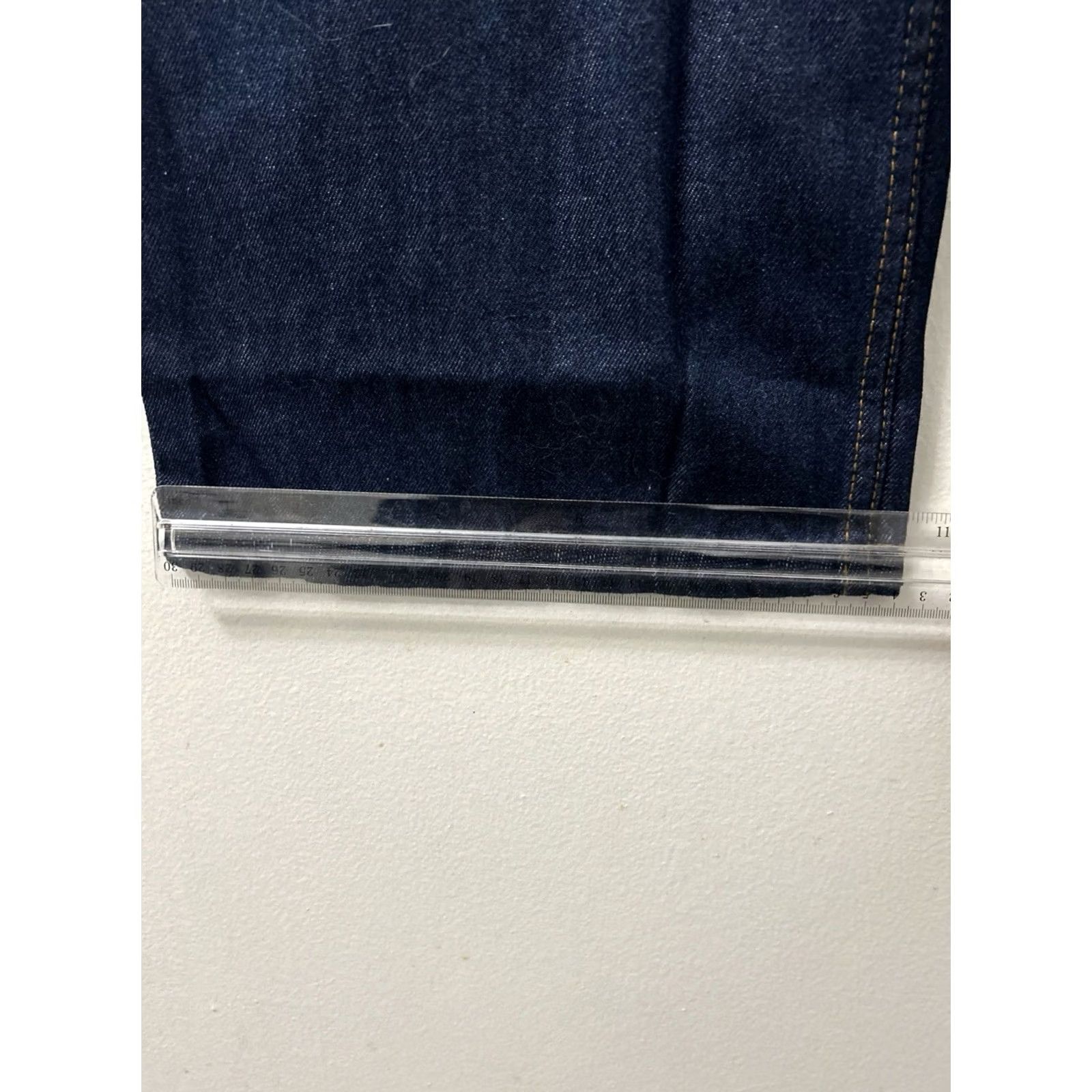 Vintage Woman Within Jeans Womens 20x28 Dark Wash Natural Fit Straight Leg Denim NWT Size 42" / US 20 - 7 Thumbnail