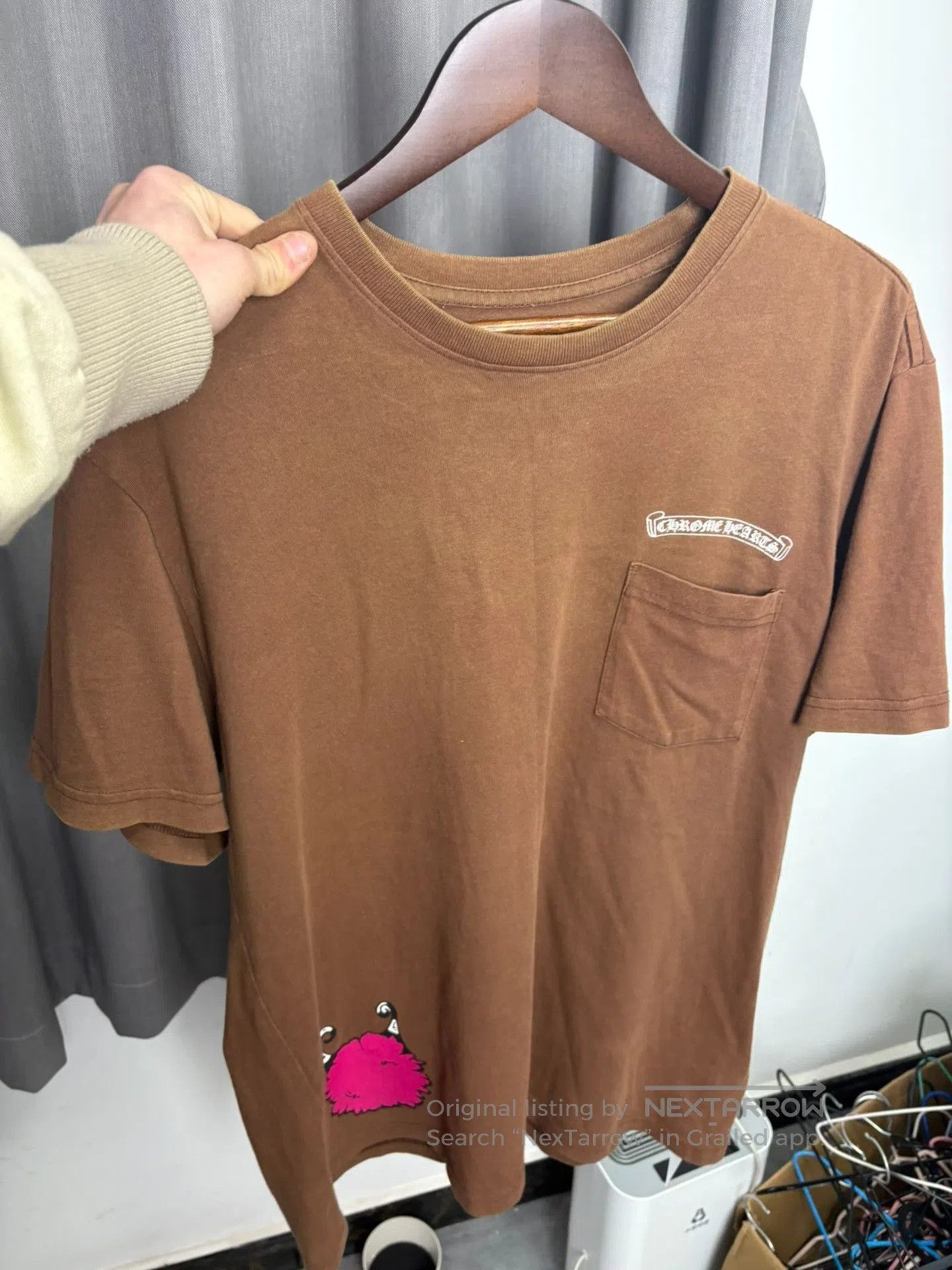 Chrome Hearts Chrome Hearts Mattyboy Brown Graffiti T. Size US XL / EU 56 / 4 - 8 Thumbnail