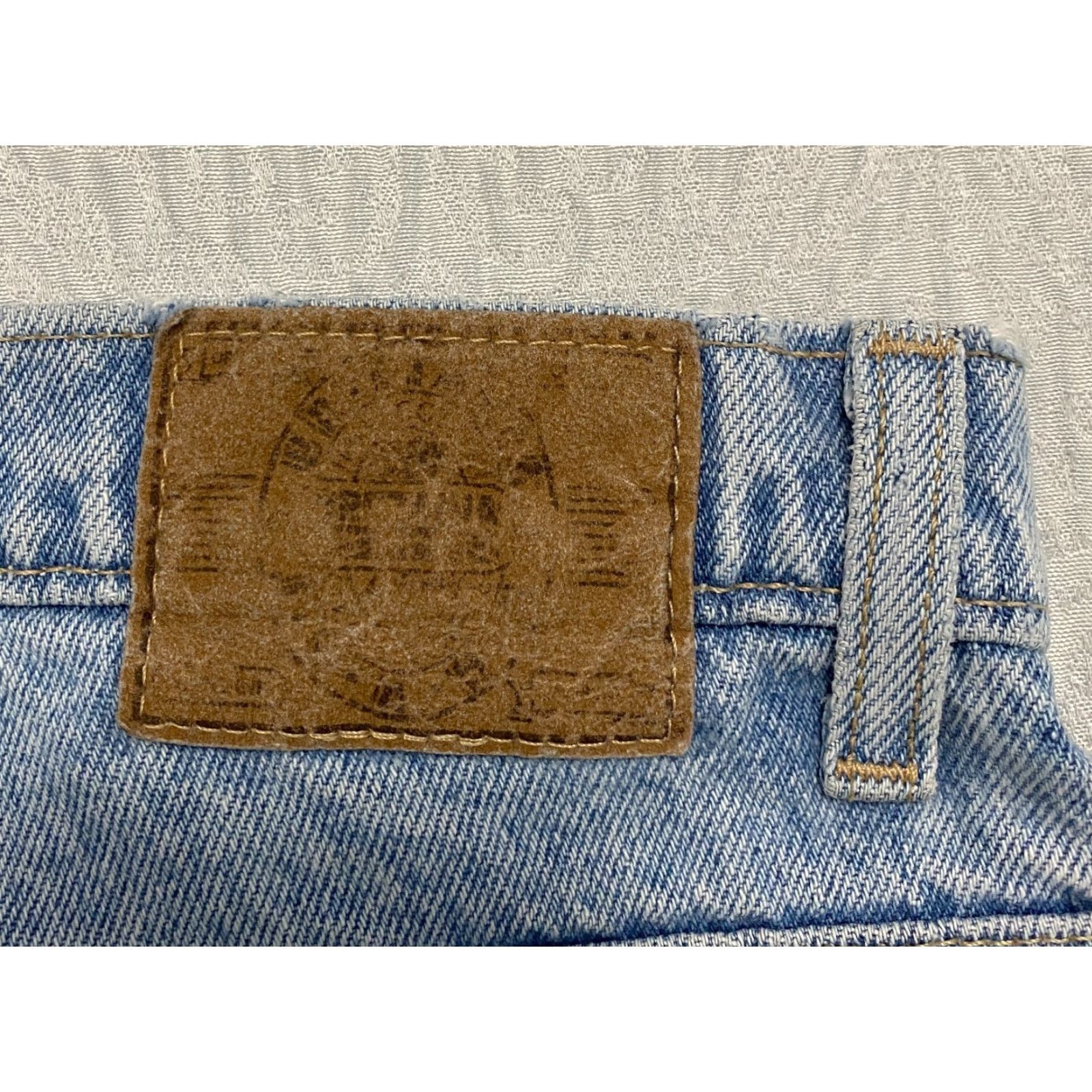 Vintage VINTAGE Brittania Jeans Mom Womens Blue High Waisted 30x30 100% Cotton Denim USA 5-Pocket Womens Jeans Size 30" / US 8 / IT 44 - 3 Thumbnail