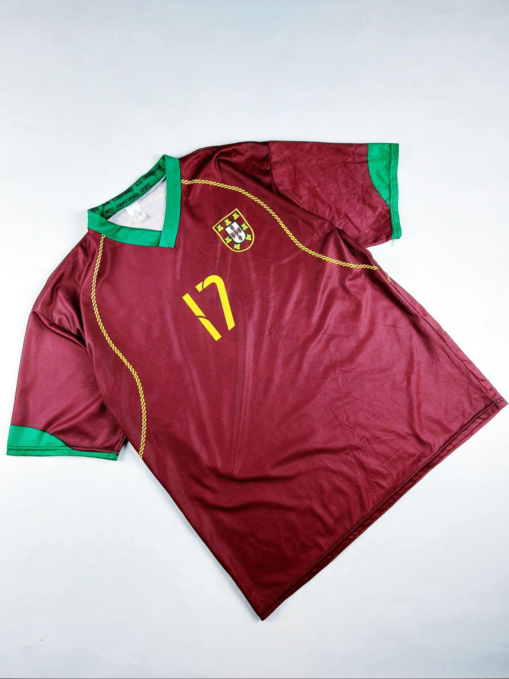 Vintage Vintage Soccer Jersey Ronaldo Tee Size US L / EU 52-54 / 3 - 4 Thumbnail
