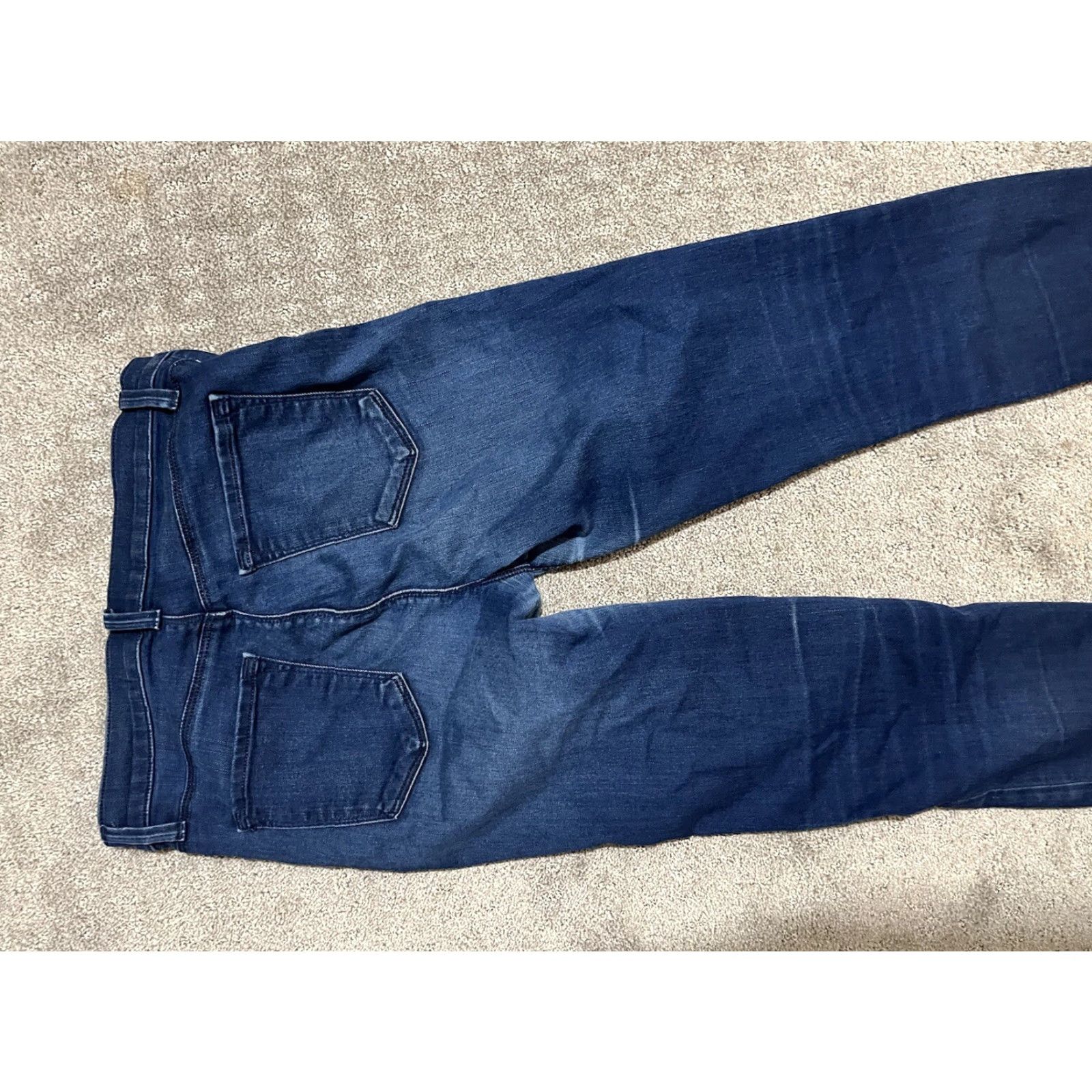 J Brand J Brand Maria Destiny Denim Jeans Womens 26x29 Blue Solid Cotton Blend Skinny Pockets Size 26" / US 2 / IT 38 - 4 Thumbnail