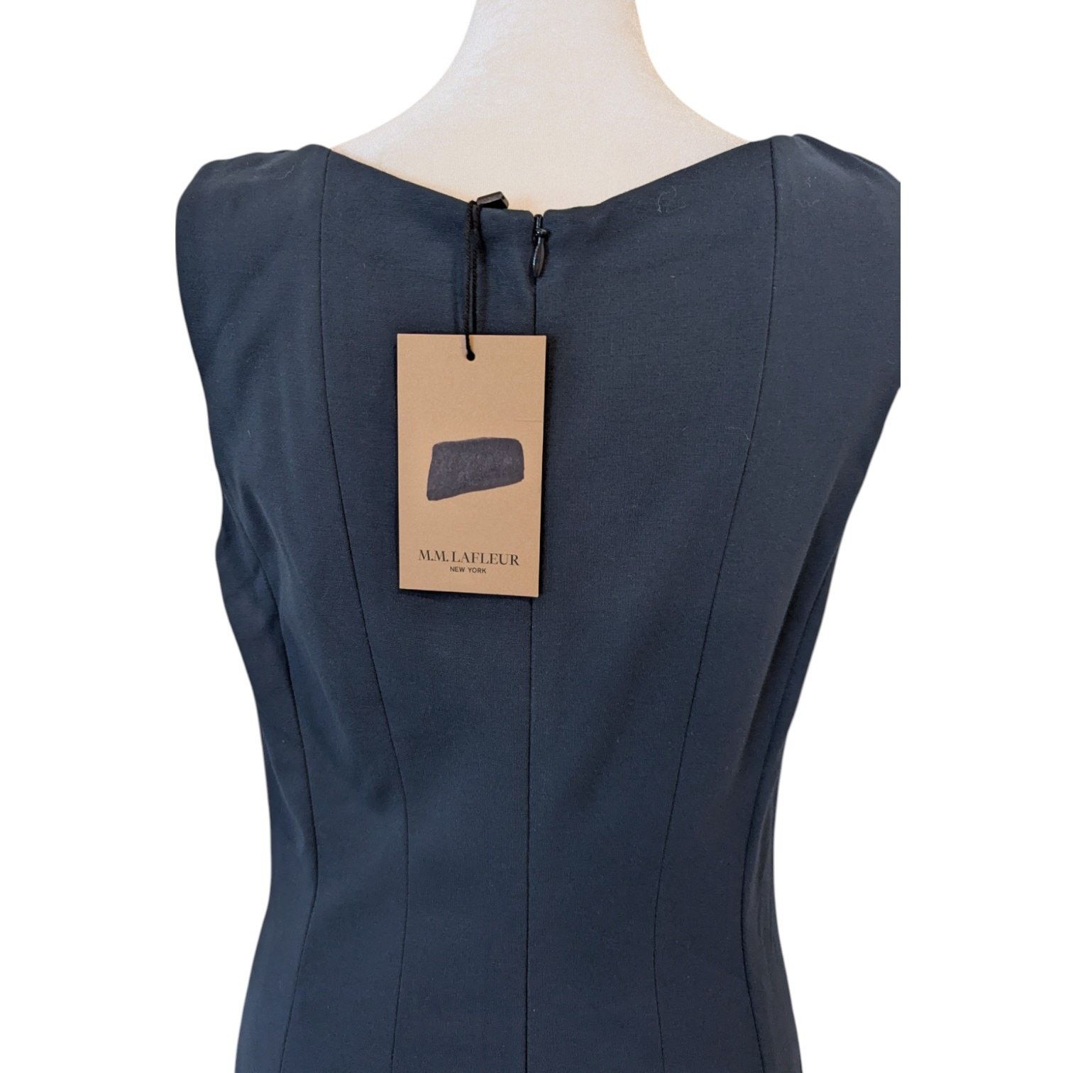 Other M. M. LaFleur Gabriella 2.0 Washable Ponte Dress in Deep Sea Size M / US 6-8 / IT 42-44 - 6 Thumbnail