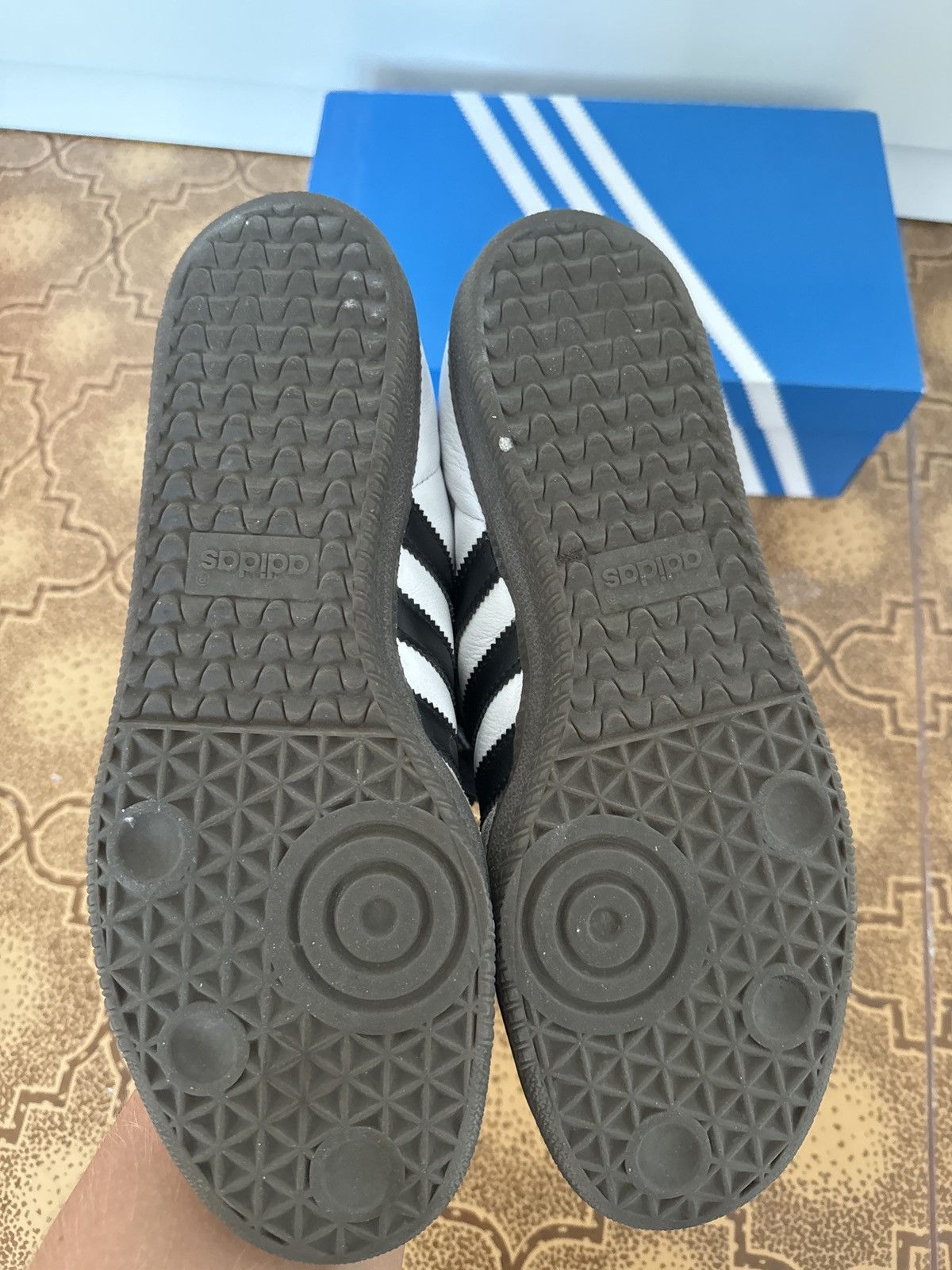Adidas Adidas Samba with thick laces Size US 8.5 / EU 41-42 - 6 Thumbnail