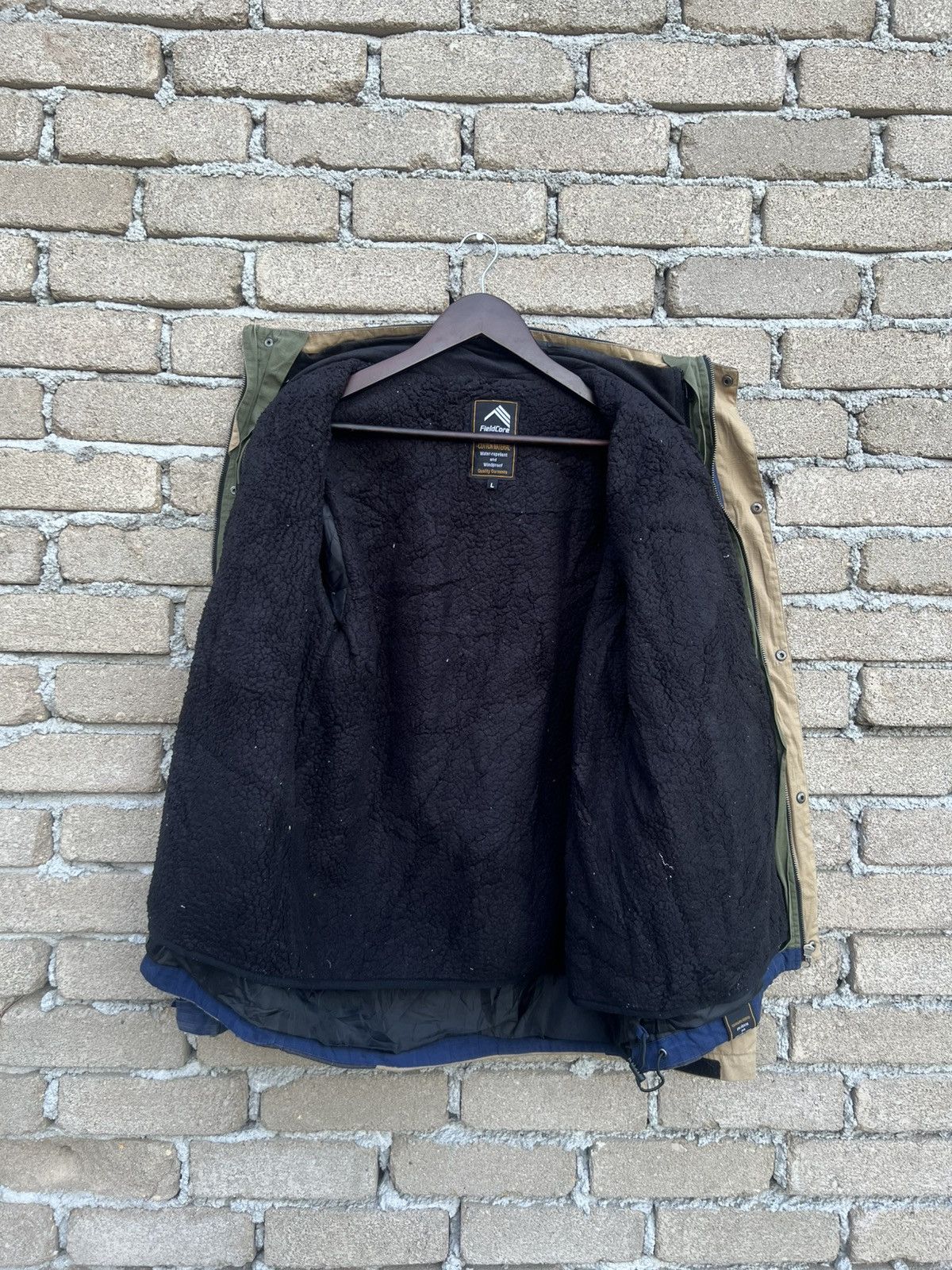 Japanese Brand Fieldcore Water Repellent Windproof Colour Block Jacket Size US L / EU 52-54 / 3 - 7 Thumbnail